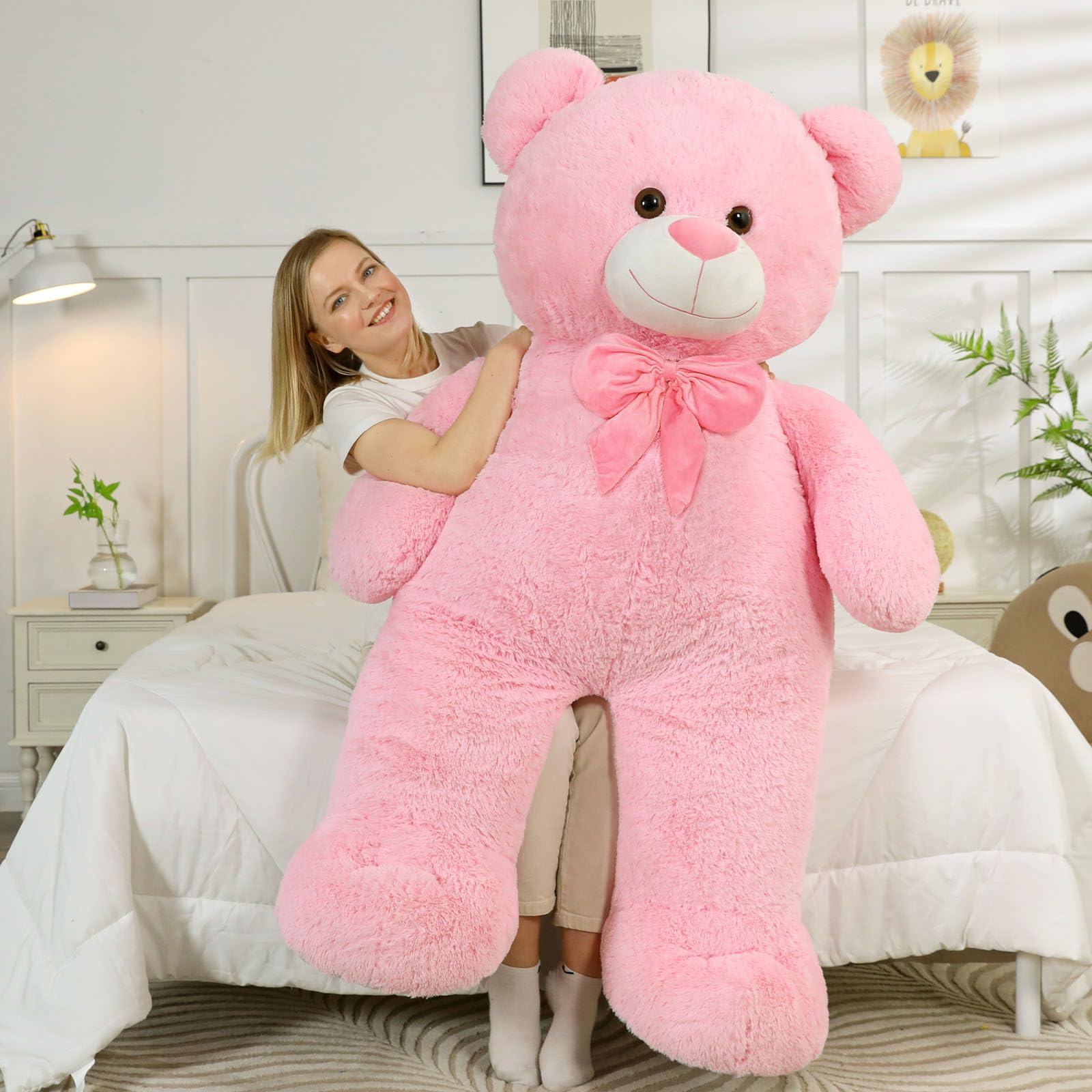 Foto 2 pulgar | Oso De Peluche Gigante Morismos De Peluche, 150 Cm, Para Niños - Venta Internacional.