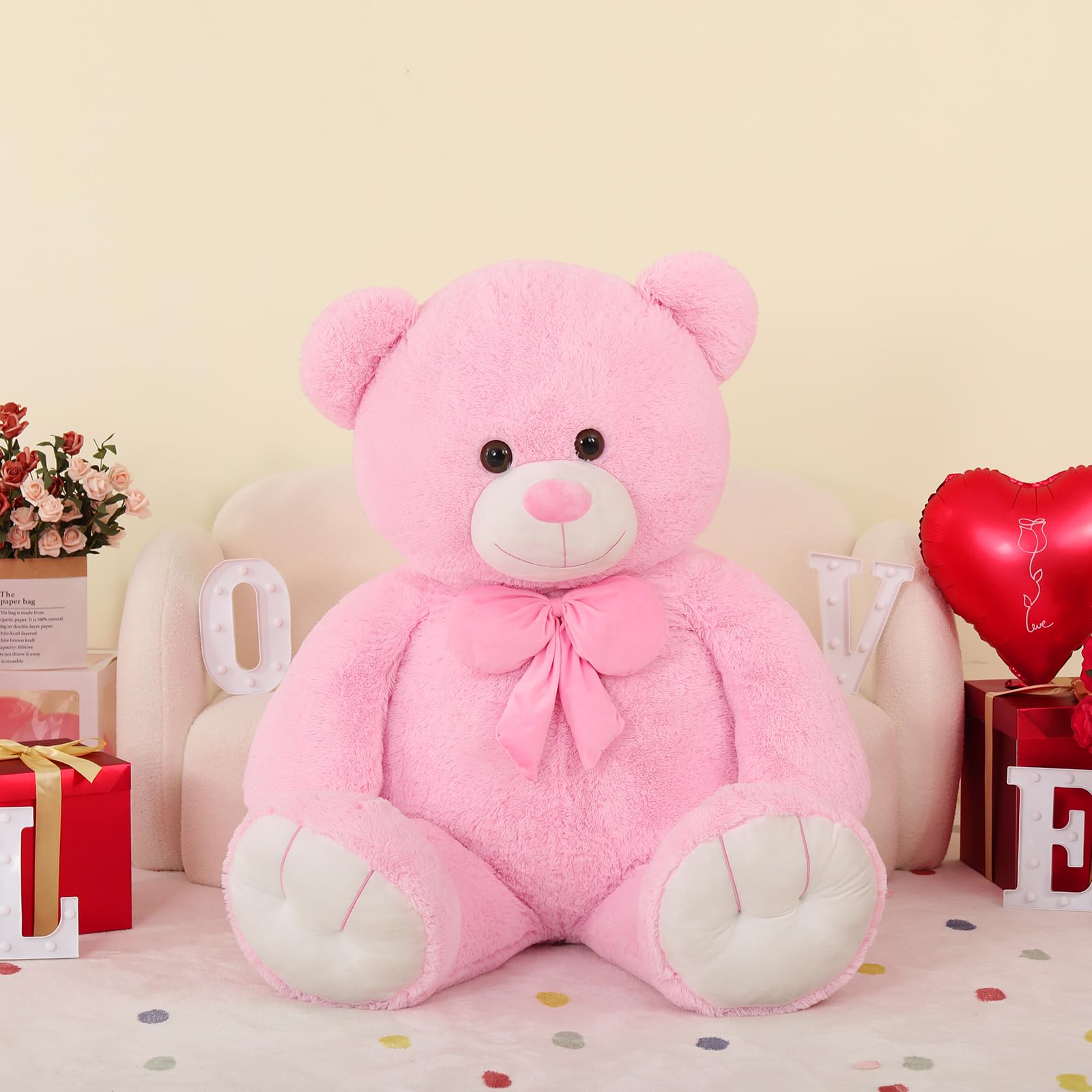 Foto 6 | Oso De Peluche Gigante Morismos De Peluche, 150 Cm, Para Niños - Venta Internacional.