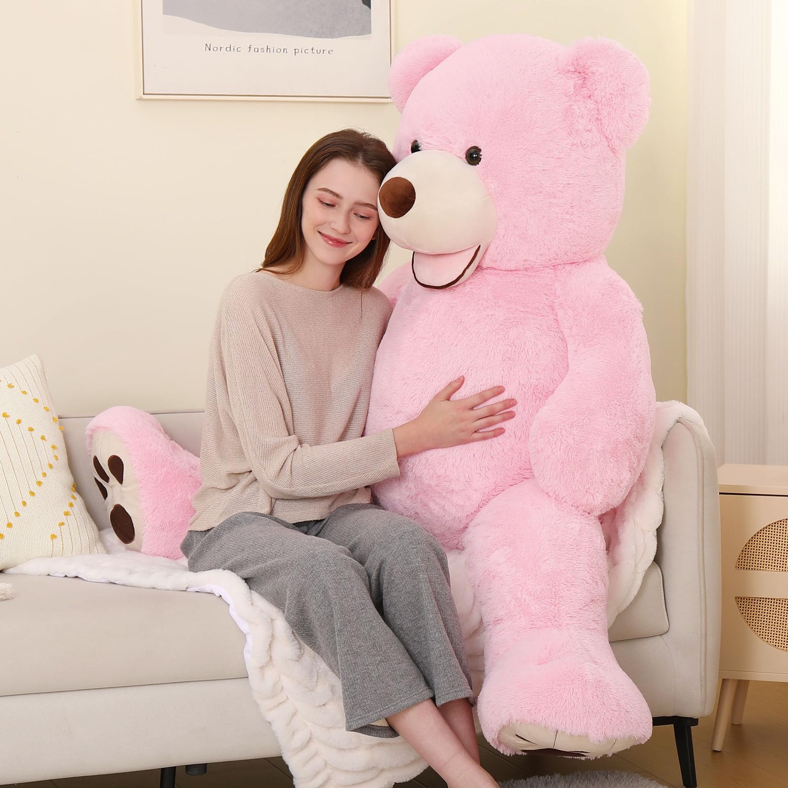 Foto 4 pulgar | Peluche Gigante Morismos de 150 cm para Niños y Adultos - Venta Internacional