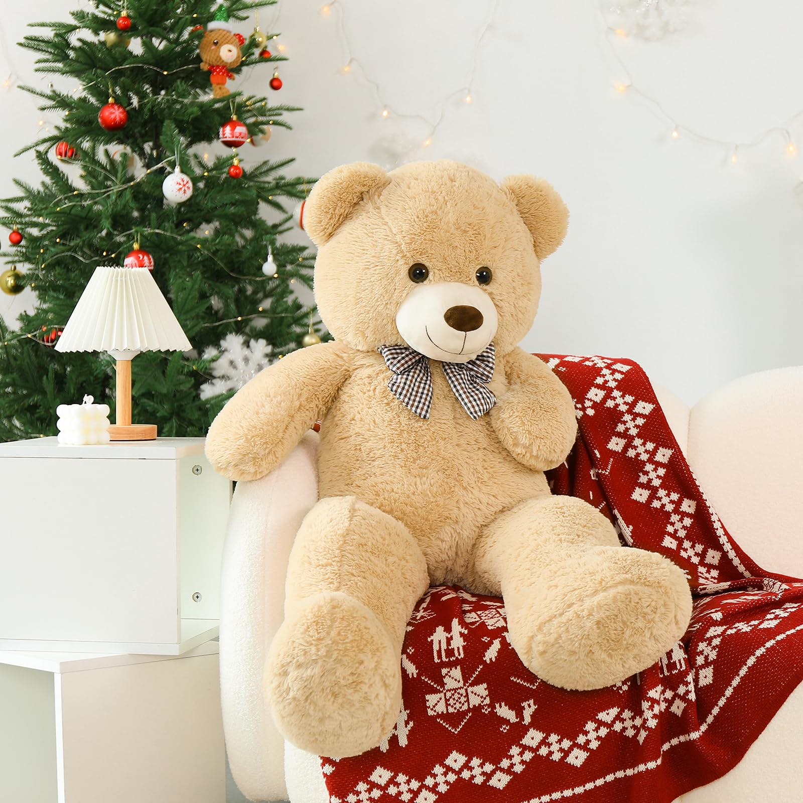 Foto 3 pulgar | Peluche Gigante MorisMos de 130 cm con Forma de Oso para Niños - Venta Internacional