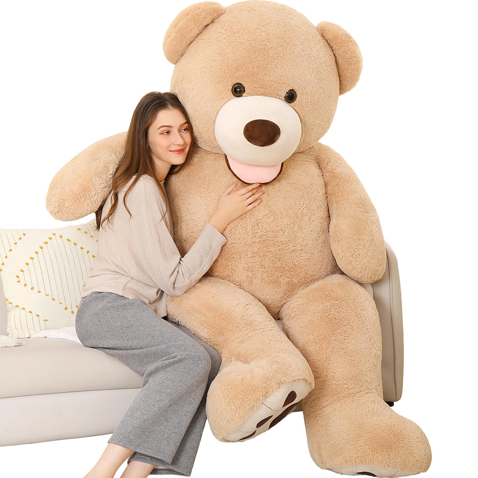 Foto 2 pulgar | Oso de Peluche Gigante Morismos 150 Cm - Venta Internacional