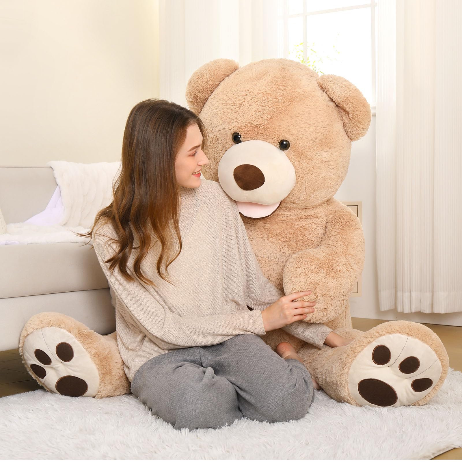 Foto 3 pulgar | Oso de Peluche Gigante Morismos 150 Cm - Venta Internacional