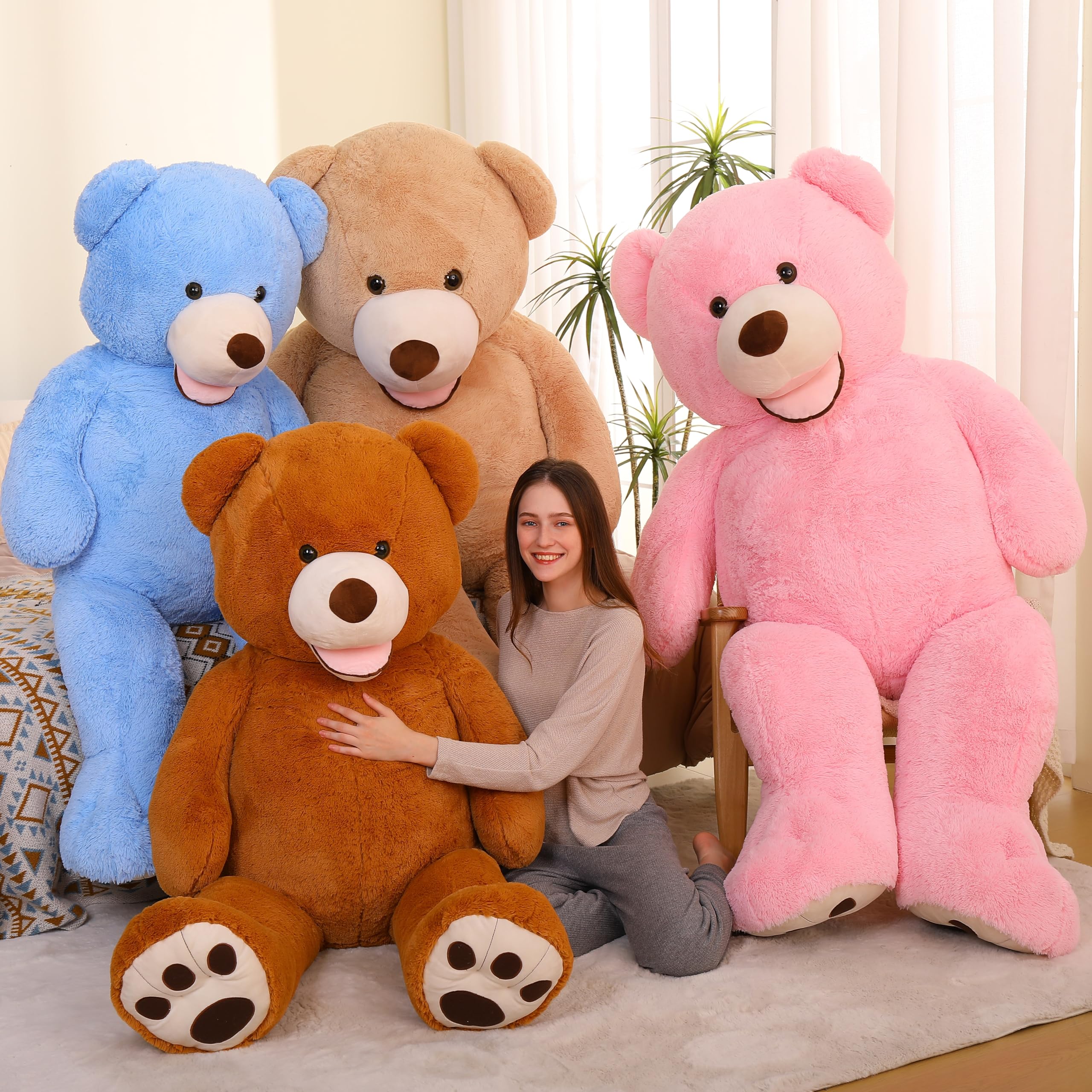 Foto 4 pulgar | Oso de Peluche Gigante Morismos 150 Cm - Venta Internacional