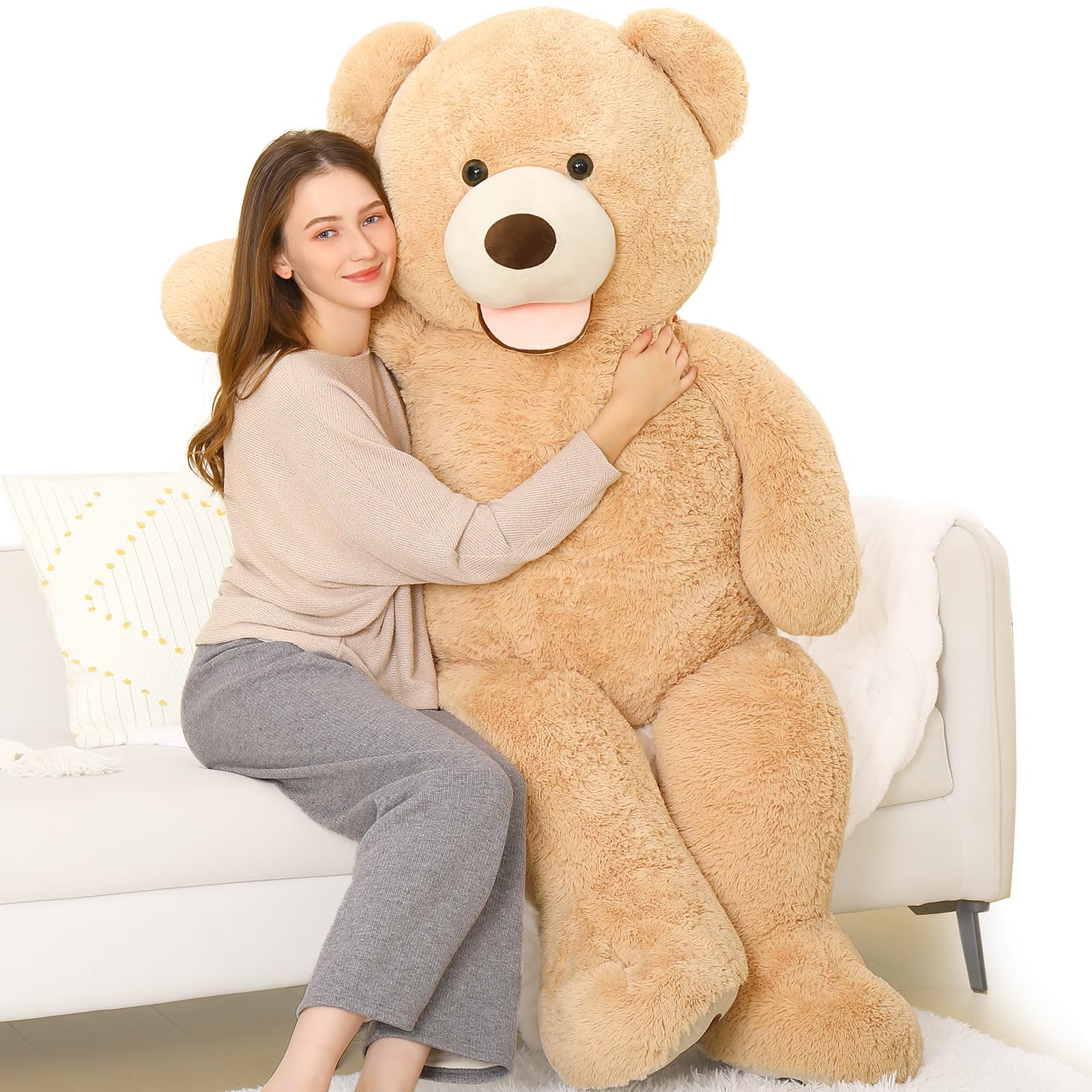 Foto 6 pulgar | Oso de Peluche Gigante Morismos 150 Cm - Venta Internacional
