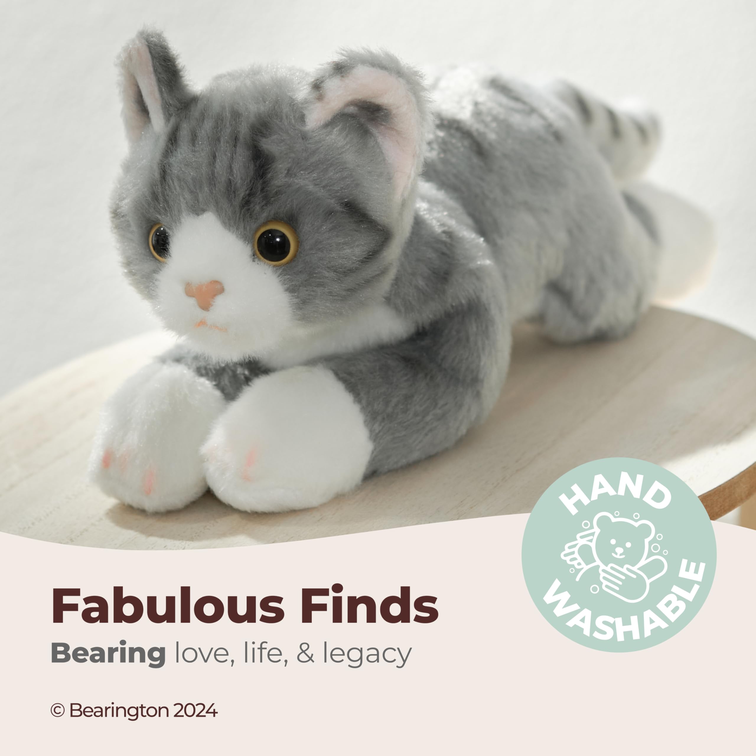 Foto 4 pulgar | Calcetines Bearington Lil' De Peluche Con Forma De Gato De 20 Cm Para Niños - Venta Internacional.
