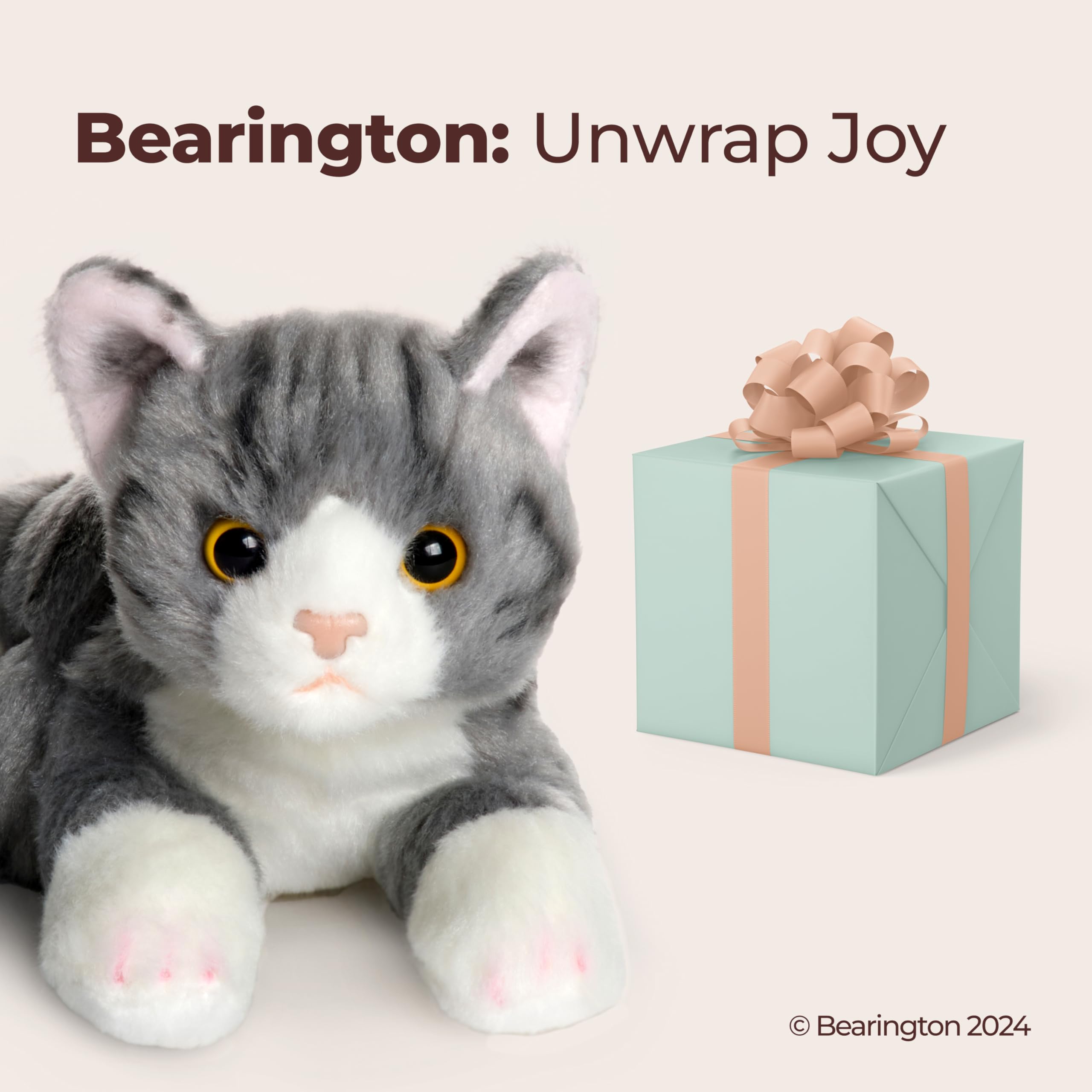 Foto 6 pulgar | Calcetines Bearington Lil' De Peluche Con Forma De Gato De 20 Cm Para Niños - Venta Internacional.