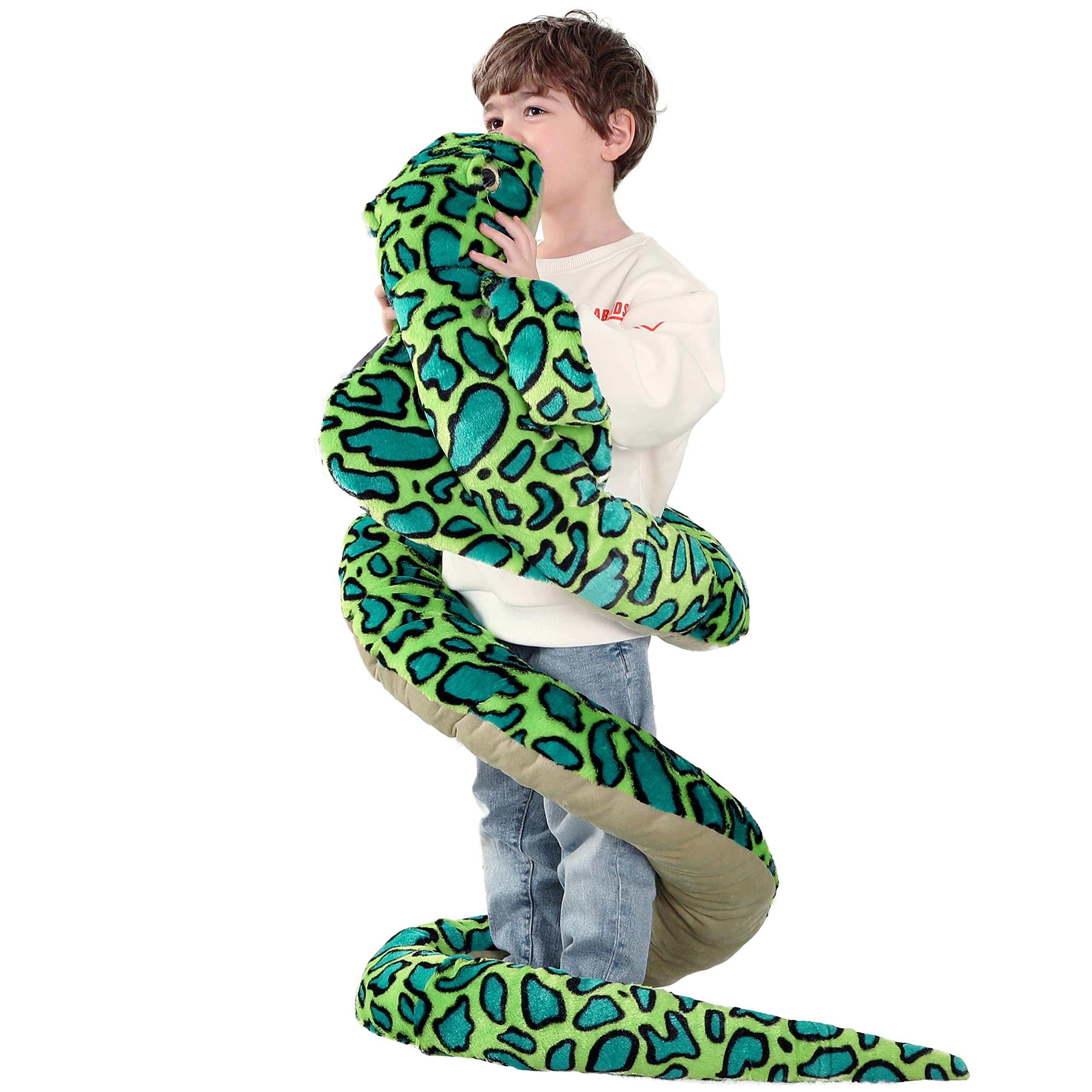 Peluche Ikasa Giant Snake 106 Cm - Venta Internacional.