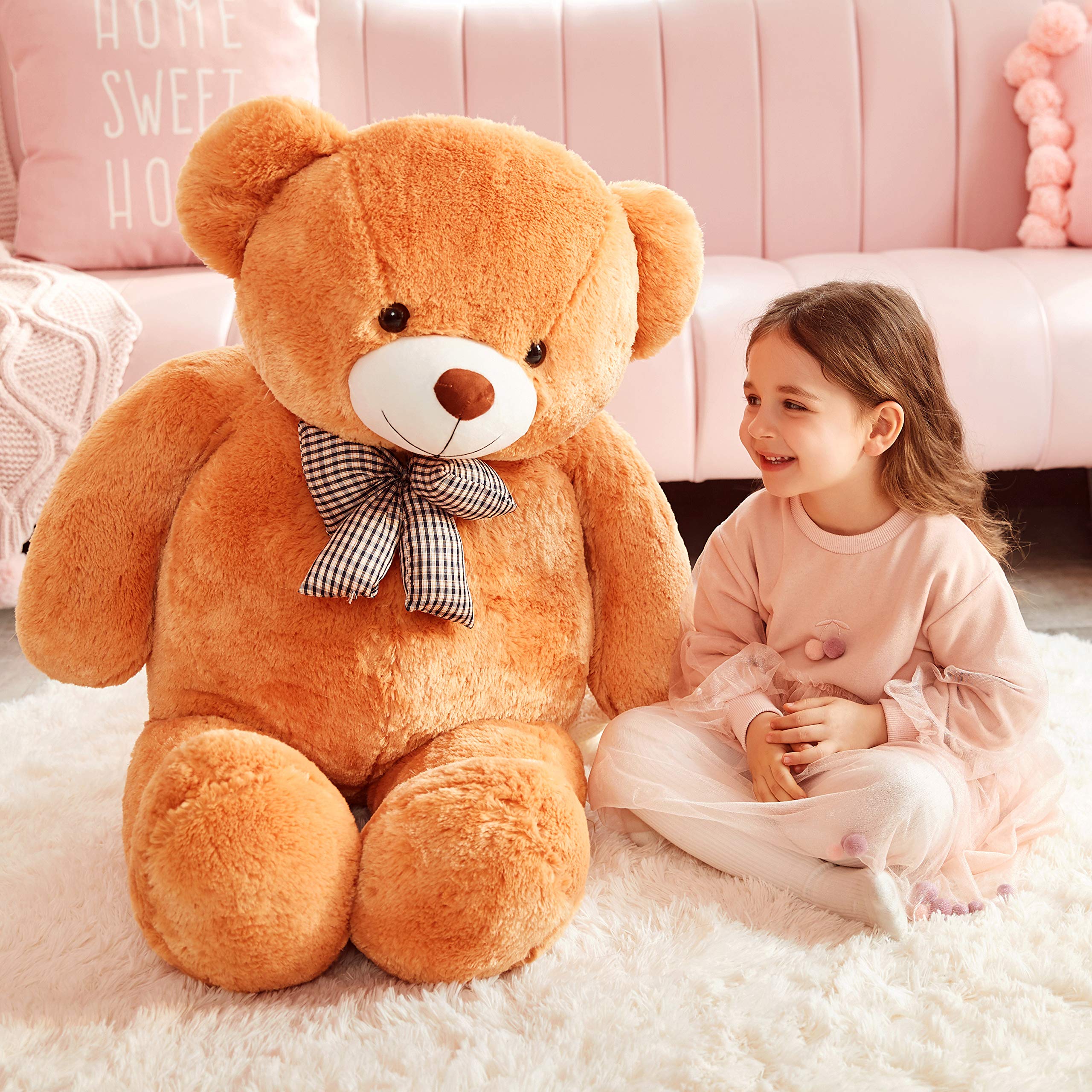 Foto 4 pulgar | Peluche Gigante Ikasa De Peluche De Peluche, 120 Cm - Venta Internacional.