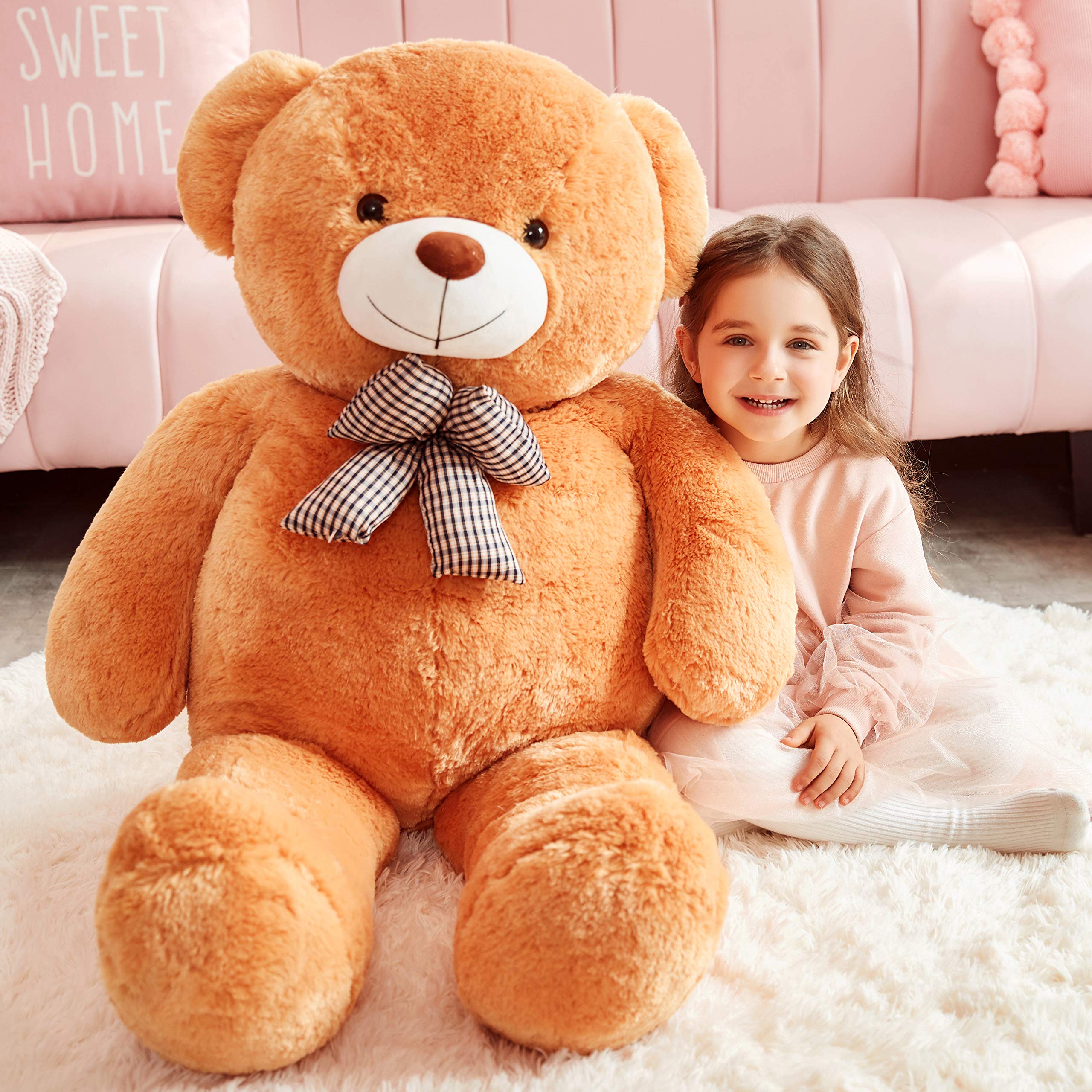 Foto 5 pulgar | Peluche Gigante Ikasa De Peluche De Peluche, 120 Cm - Venta Internacional.