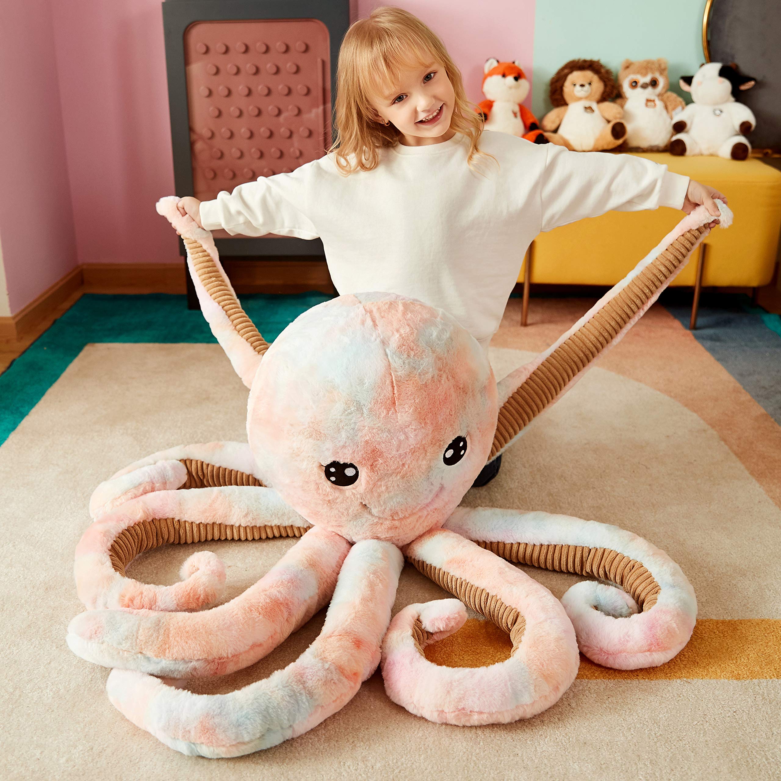 Foto 4 pulgar | Peluche Ikasa Con Forma De Pulpo Gigante, 30 Cm, Para Niños - Venta Internacional.