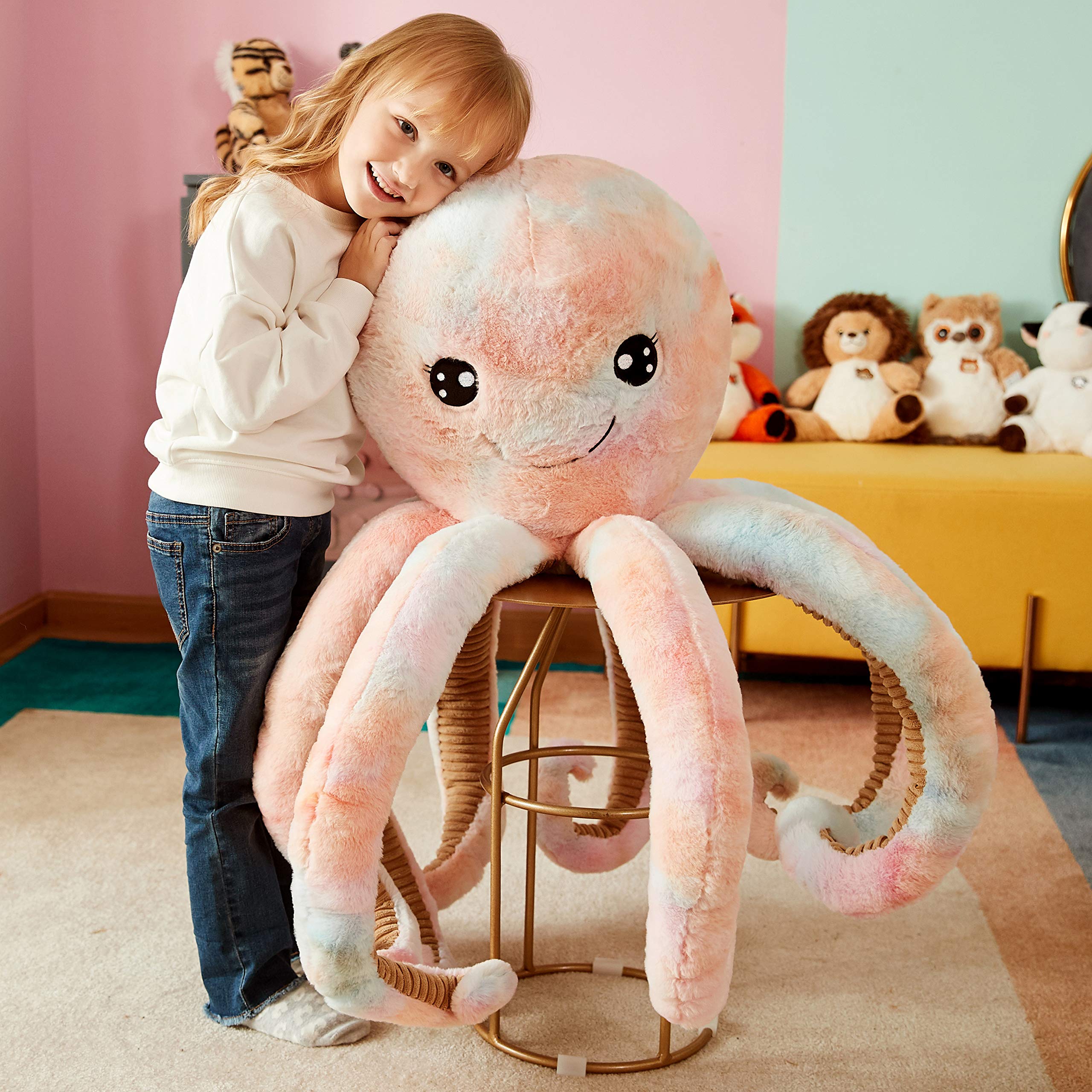 Foto 5 pulgar | Peluche Ikasa Con Forma De Pulpo Gigante, 30 Cm, Para Niños - Venta Internacional.