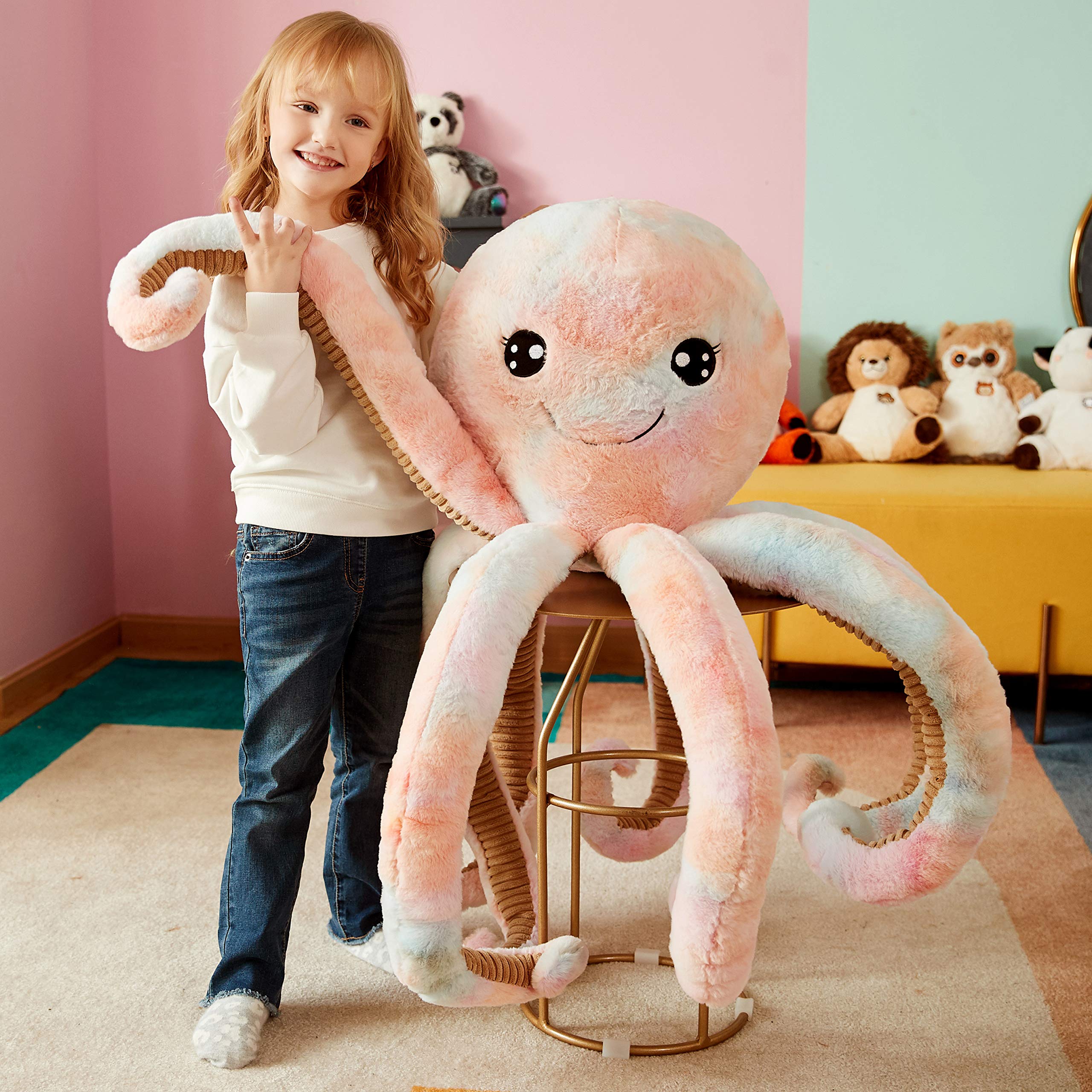 Foto 6 pulgar | Peluche Ikasa Con Forma De Pulpo Gigante, 30 Cm, Para Niños - Venta Internacional.