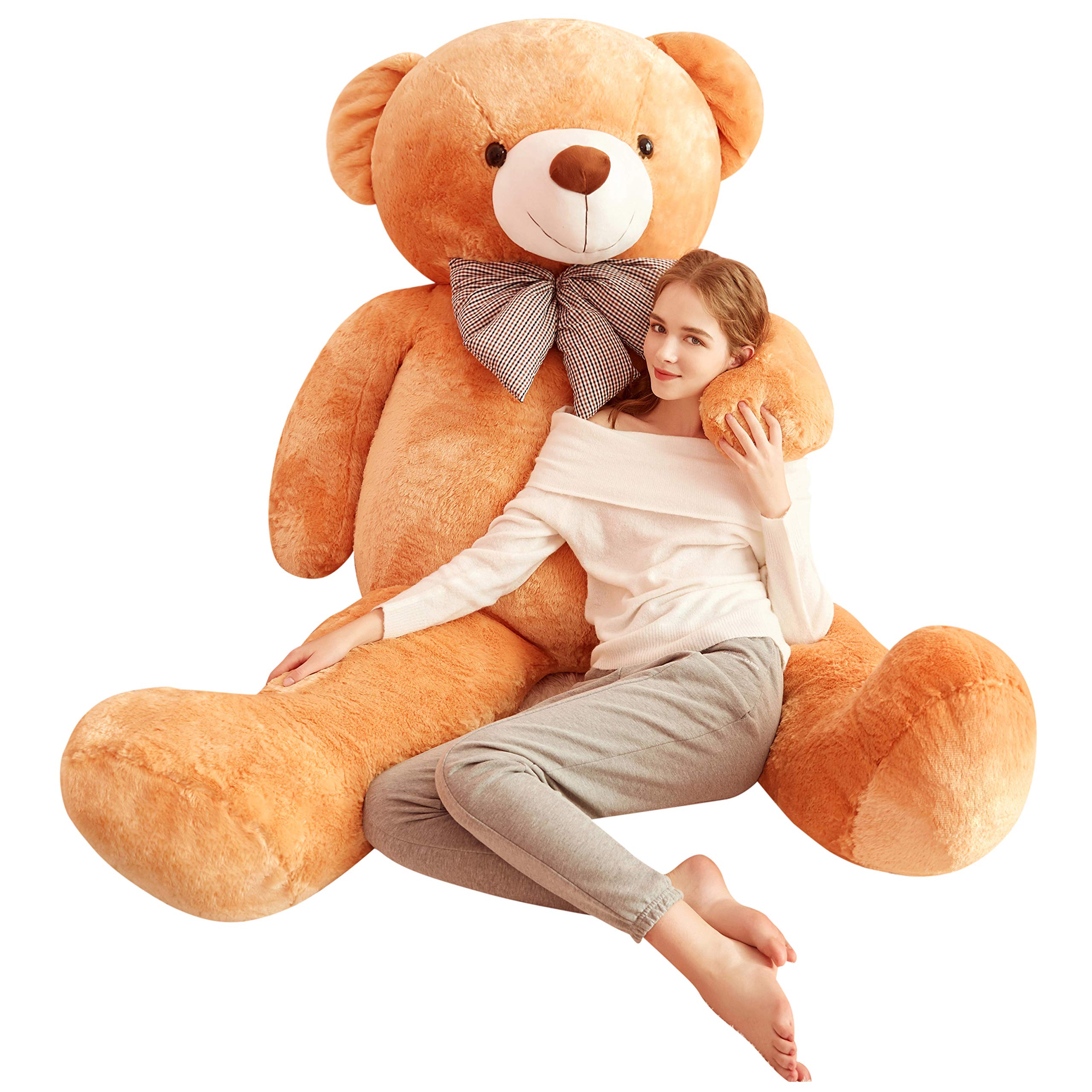 Foto 2 pulgar | Peluche Gigante Ikasa Con Forma De Oso De Peluche, 70 Cm, Color Marrón - Venta Internacional.