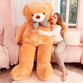 Foto 2 | Peluche Gigante Ikasa Con Forma De Oso De Peluche, 70 Cm, Color Marrón - Venta Internacional.