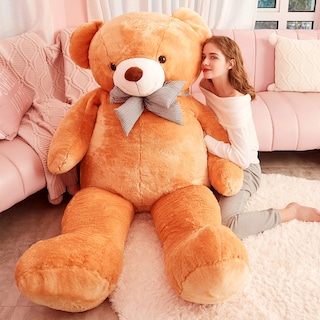 Foto 4 | Peluche Gigante Ikasa Con Forma De Oso De Peluche, 70 Cm, Color Marrón - Venta Internacional.