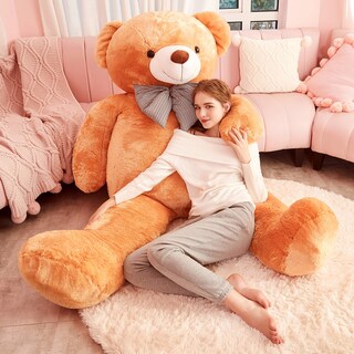 Foto 6 | Peluche Gigante Ikasa Con Forma De Oso De Peluche, 70 Cm, Color Marrón - Venta Internacional.