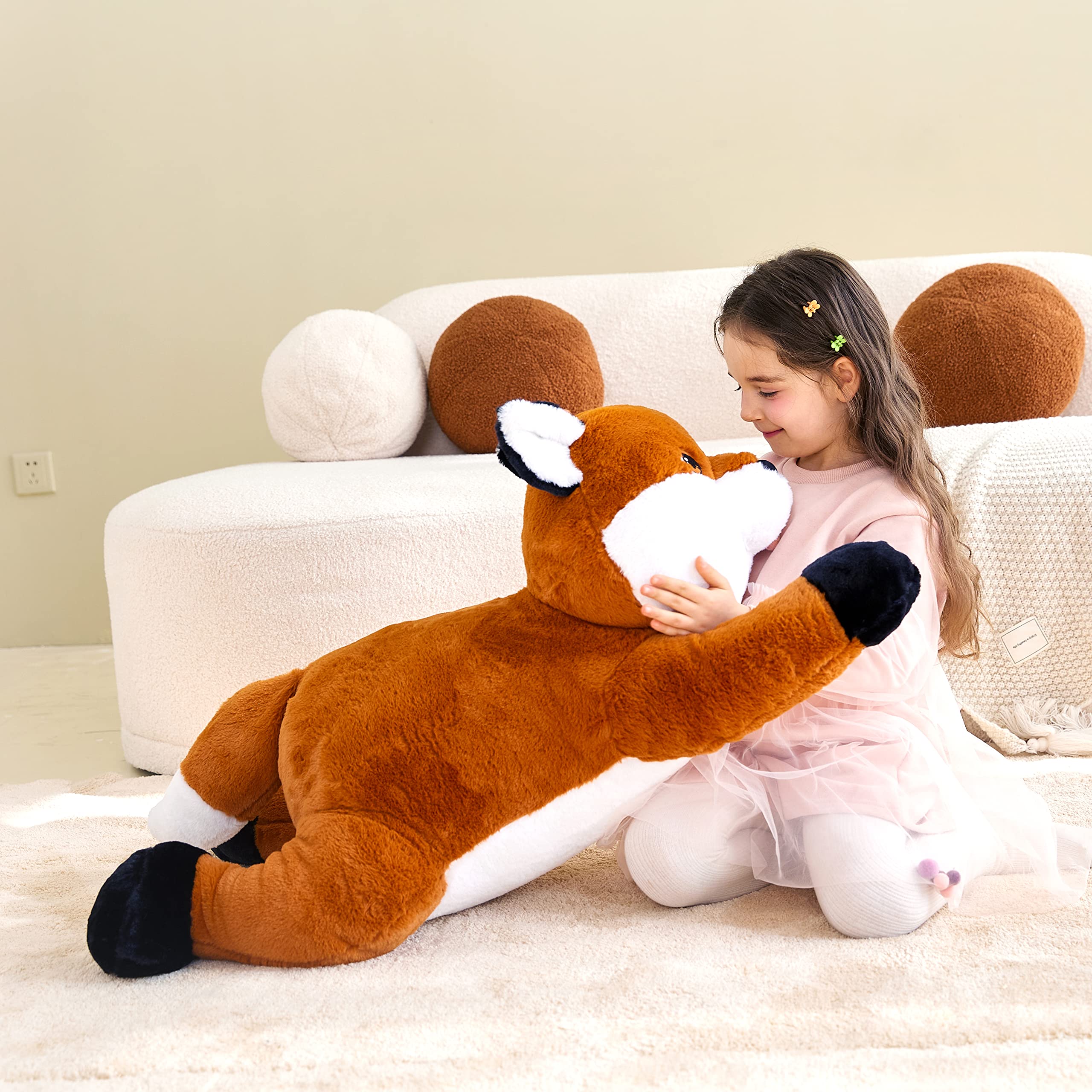Foto 3 pulgar | Peluche Ikasa Giant Fox 30 Cm Para Niños - Venta Internacional.