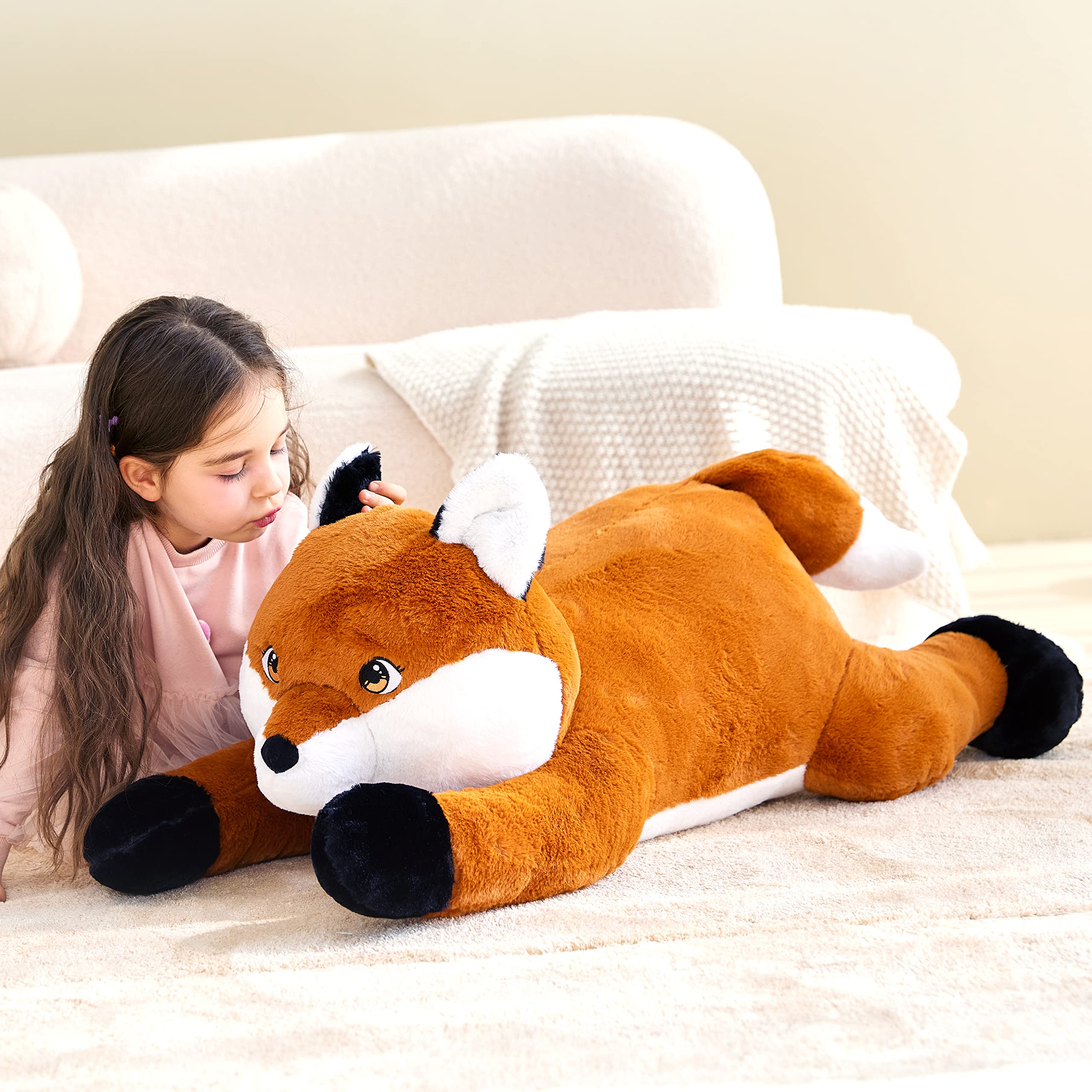 Foto 4 pulgar | Peluche Ikasa Giant Fox 30 Cm Para Niños - Venta Internacional.