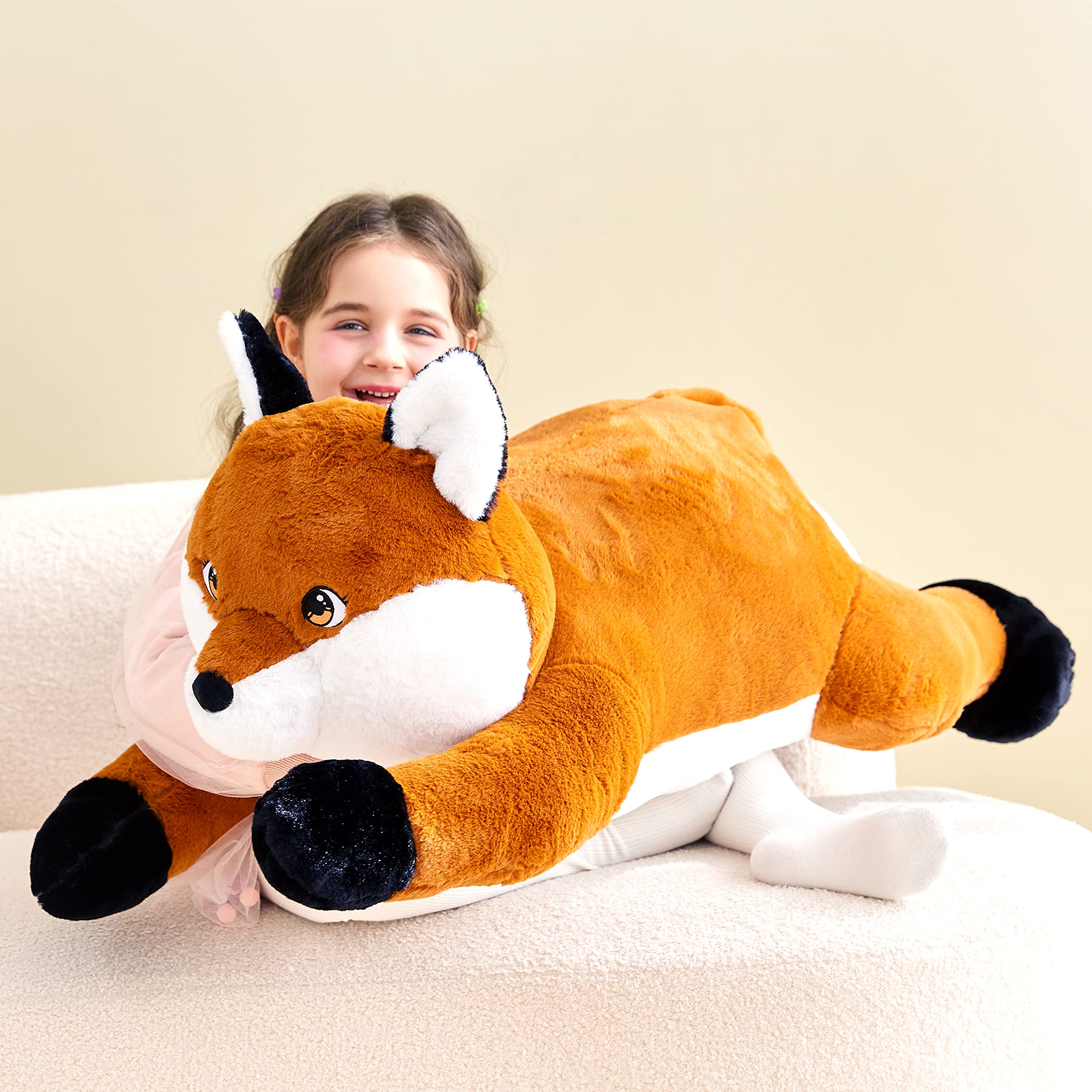 Foto 8 pulgar | Peluche Ikasa Giant Fox 30 Cm Para Niños - Venta Internacional.