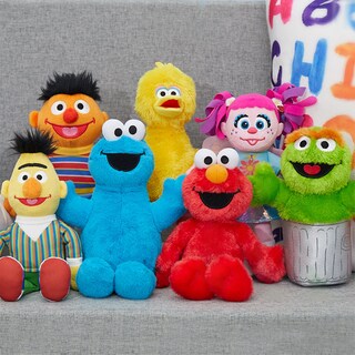 Foto 6 | Set De Animales De Peluche De Sesame Street Friends, 3 Piezas, 20 Cm - Venta Internacional.