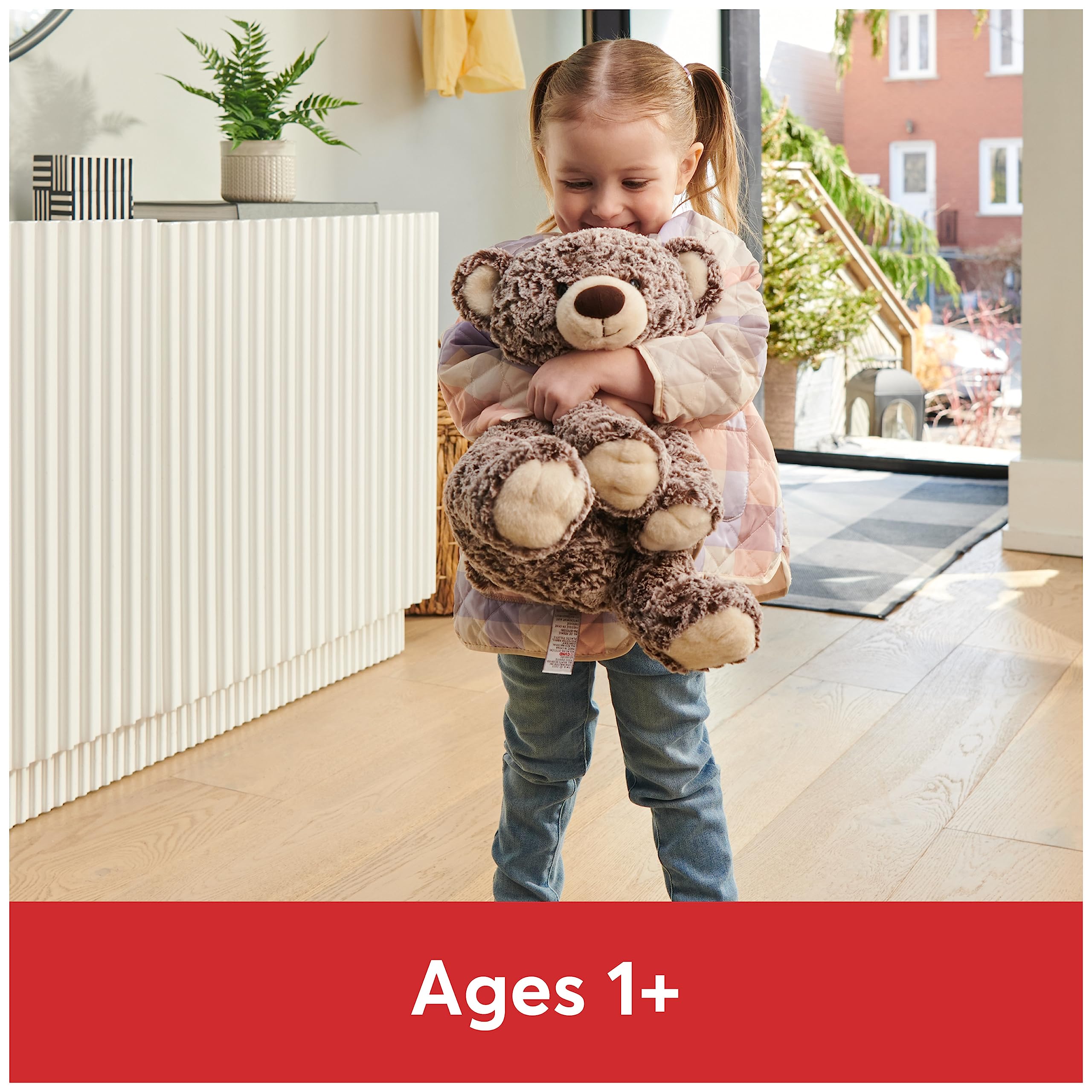 Foto 7 pulgar | Oso De Peluche Gund Knuffel Clásico Marrón 30 Cm - Venta Internacional.