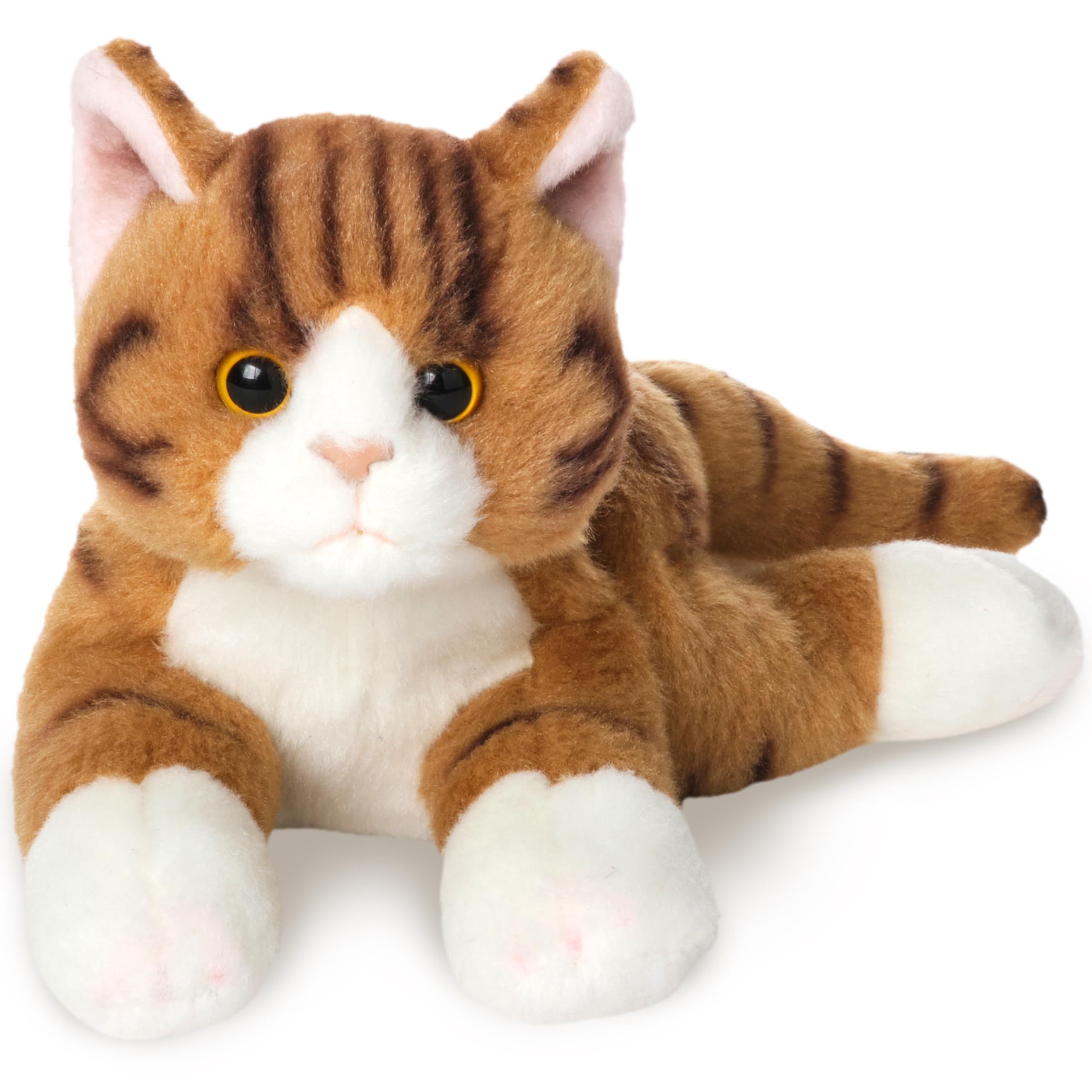 Gato De Peluche De La Colección Bearington Lil' Tabby, 20 Cm, Color Naranja - Venta Internacional.