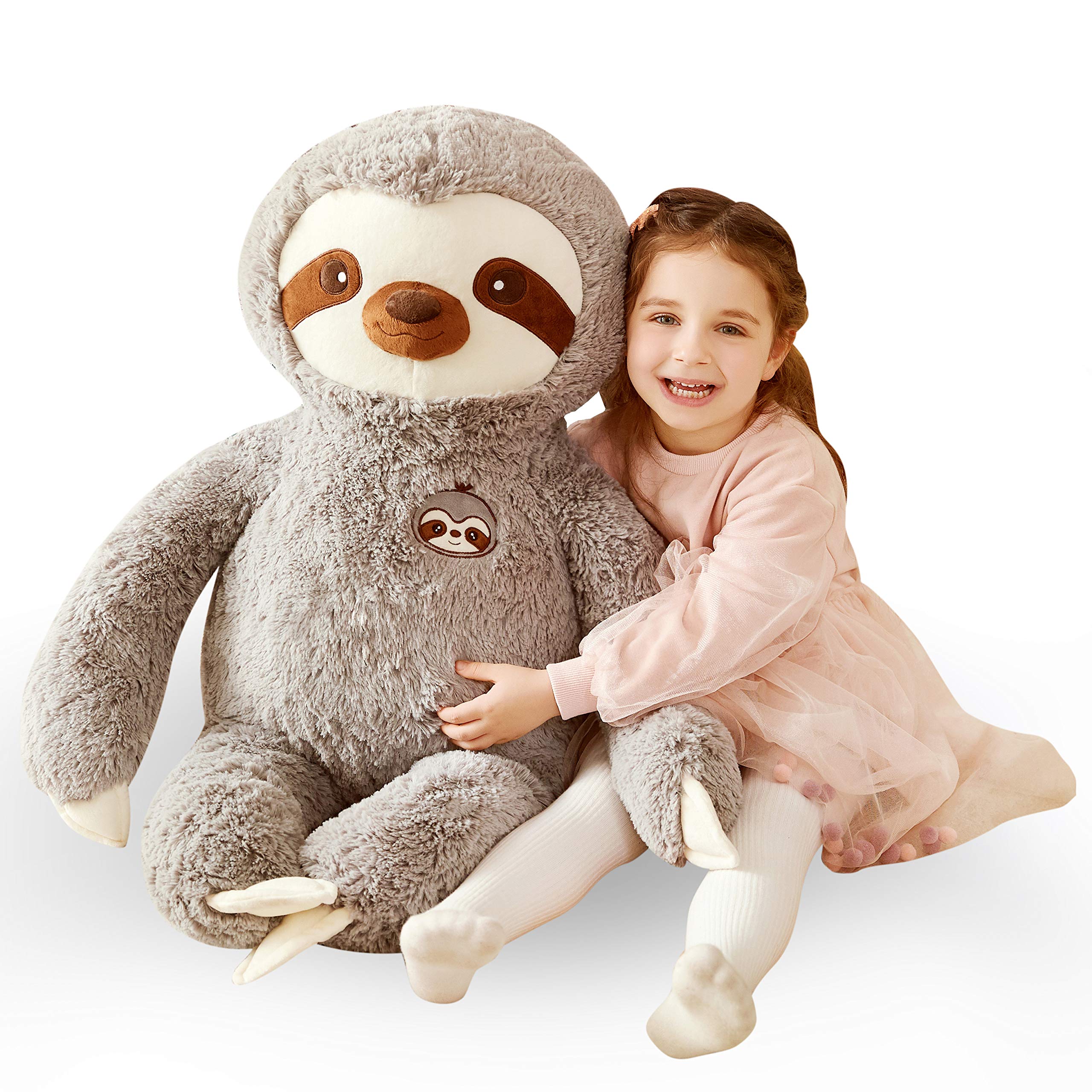 Foto 2 pulgar | Peluche Con Forma De Perezoso Ikasa, Tamaño Grande, Para Niños, 30 Cm - Venta Internacional.