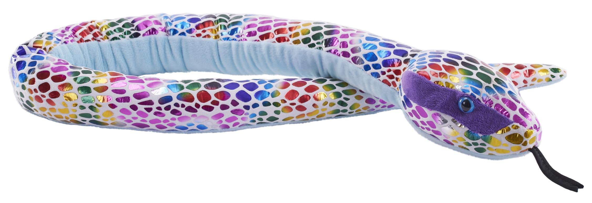 Peluche Wild Republic Foilkins Serpientes Con Forma De Arcoíris Punteado - Venta Internacional.