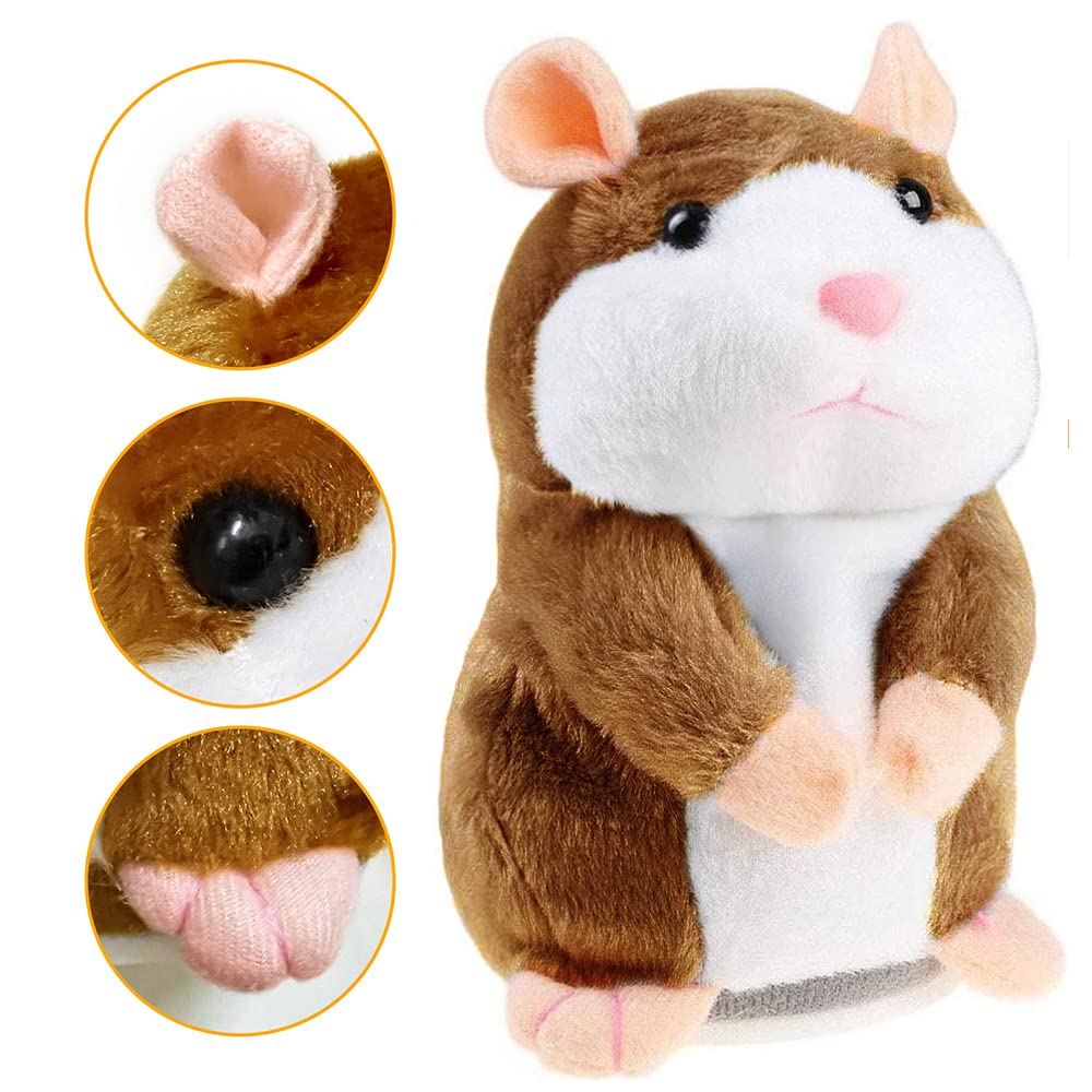 Foto 3 pulgar | Peluche Talking Hamster Eocolz Repeats What You Say Para Niños - Venta Internacional.
