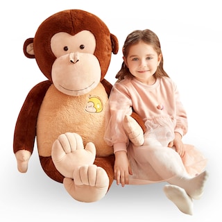 Foto 1 | Peluche Con Forma De Mono De Peluche Ikasa, Grande, Para Niños, 76 Cm - Venta Internacional.