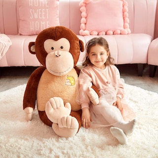 Foto 6 | Peluche Con Forma De Mono De Peluche Ikasa, Grande, Para Niños, 76 Cm - Venta Internacional.