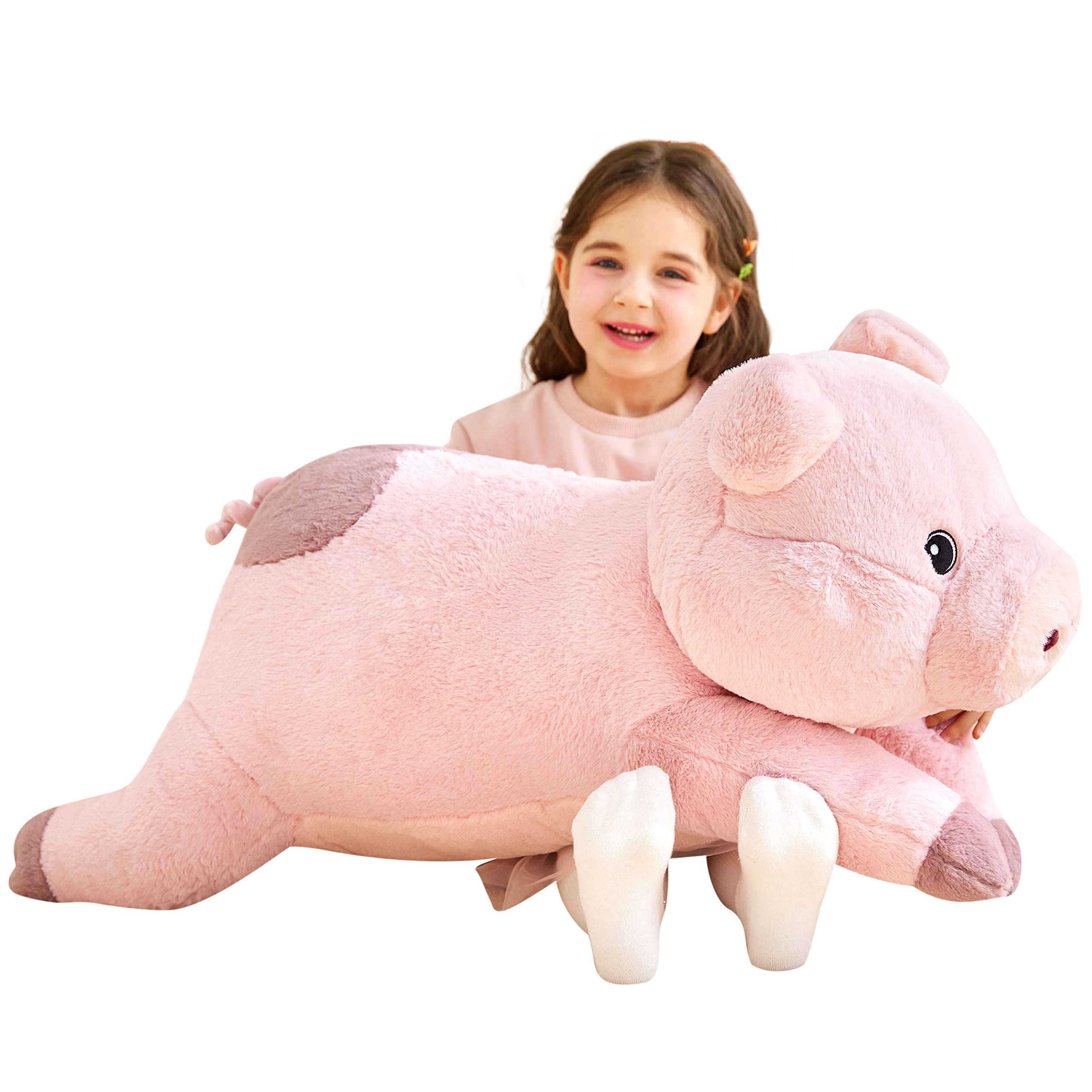 Peluche Ikasa Giant Pig 75 Cm Para Niños - Venta Internacional.