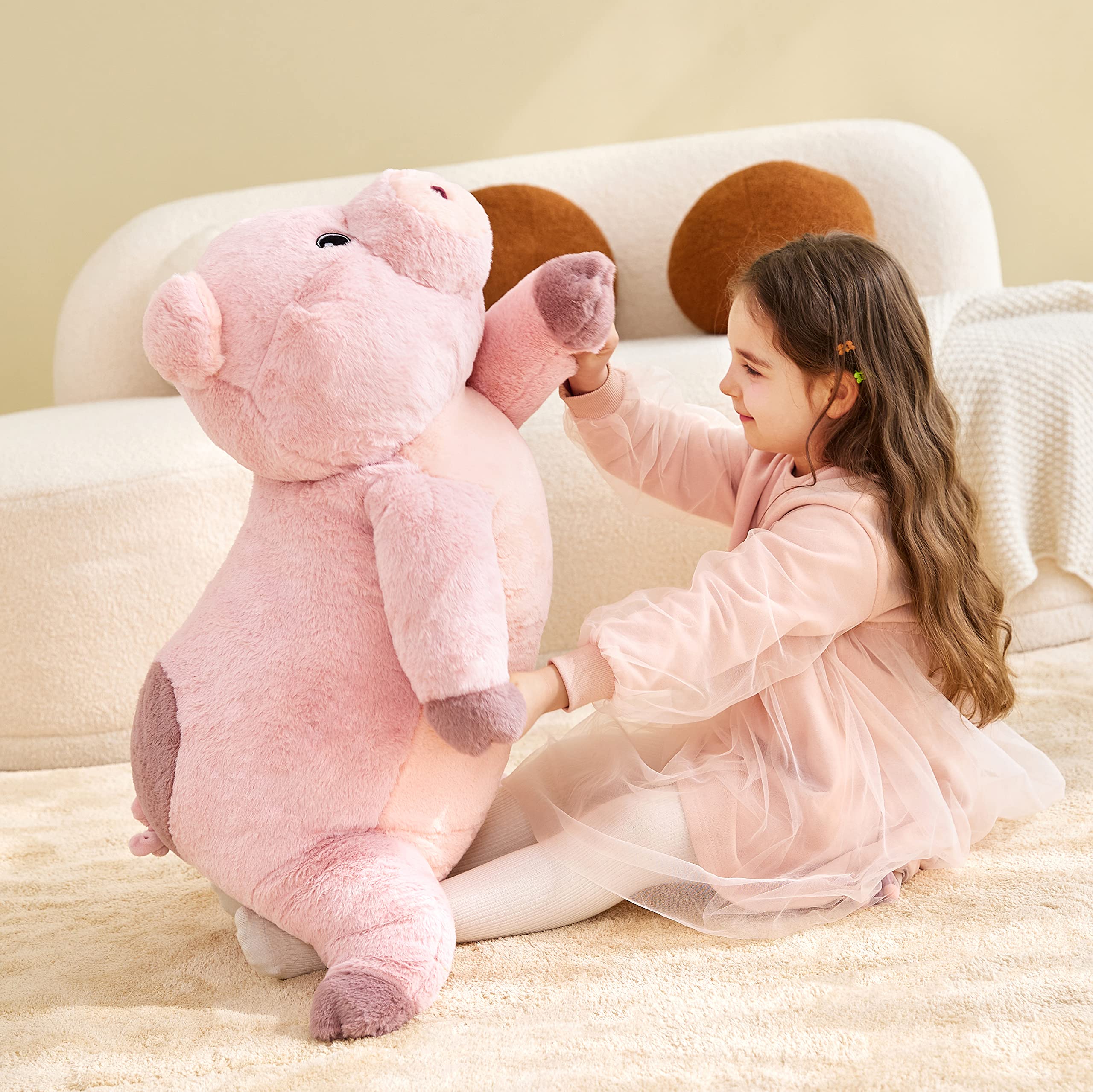 Foto 3 pulgar | Peluche Ikasa Giant Pig 75 Cm Para Niños - Venta Internacional.