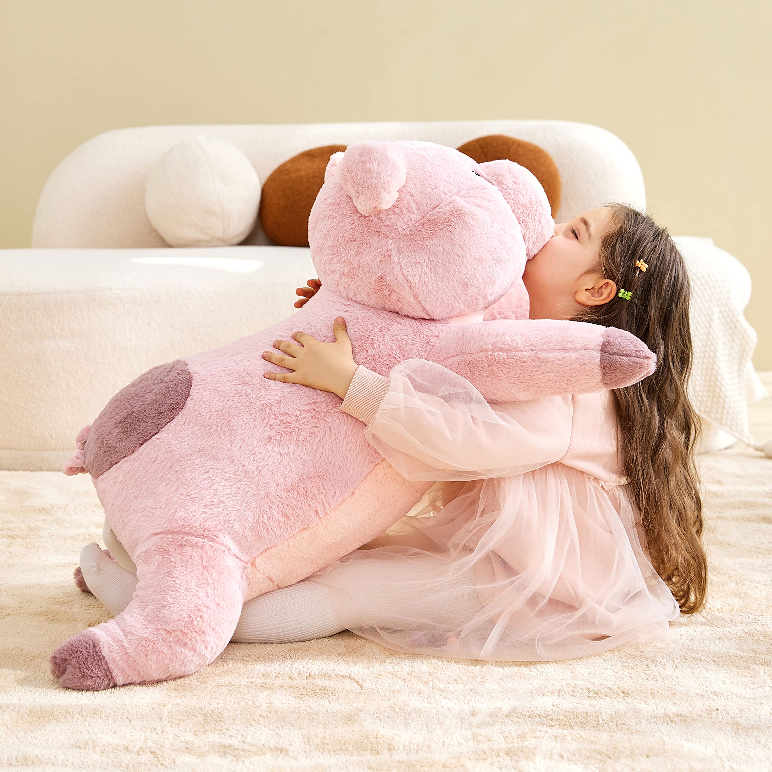 Foto 5 pulgar | Peluche Ikasa Giant Pig 75 Cm Para Niños - Venta Internacional.