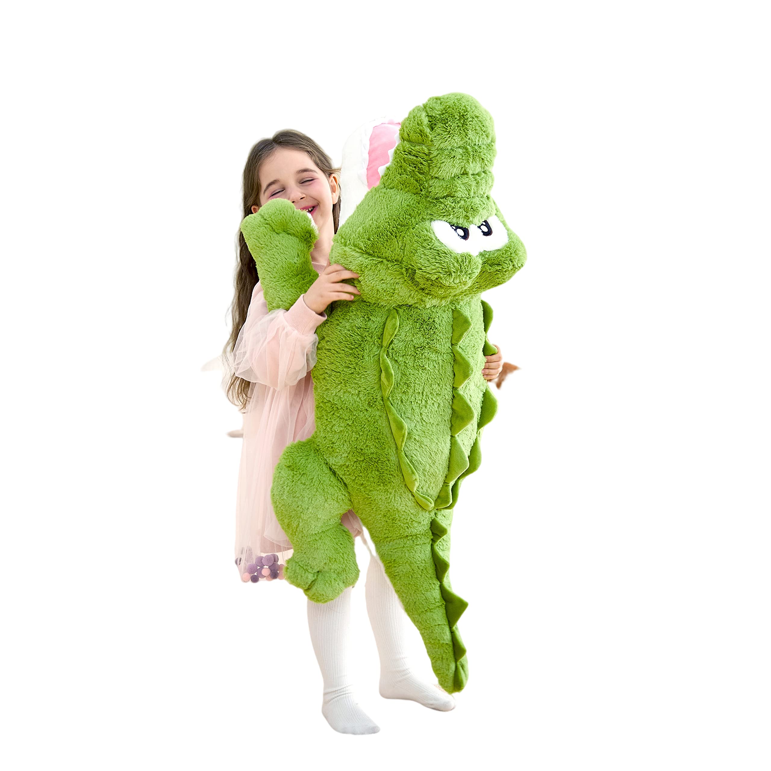 Peluche Ikasa, Cocodrilo Gigante, 30 Cm - Venta Internacional.