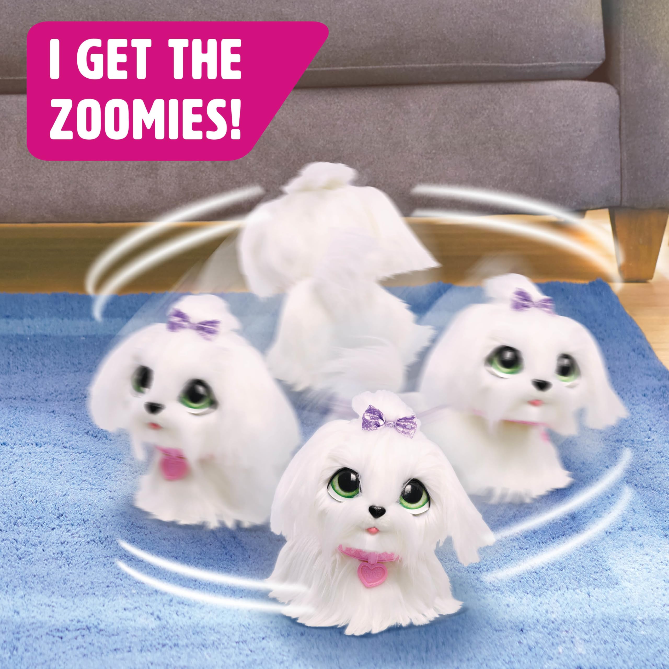 Foto 3 pulgar | Juguete Interactivo Furreal Gogo Walkin' Pup Maltese Kids 4+ - Venta Internacional.