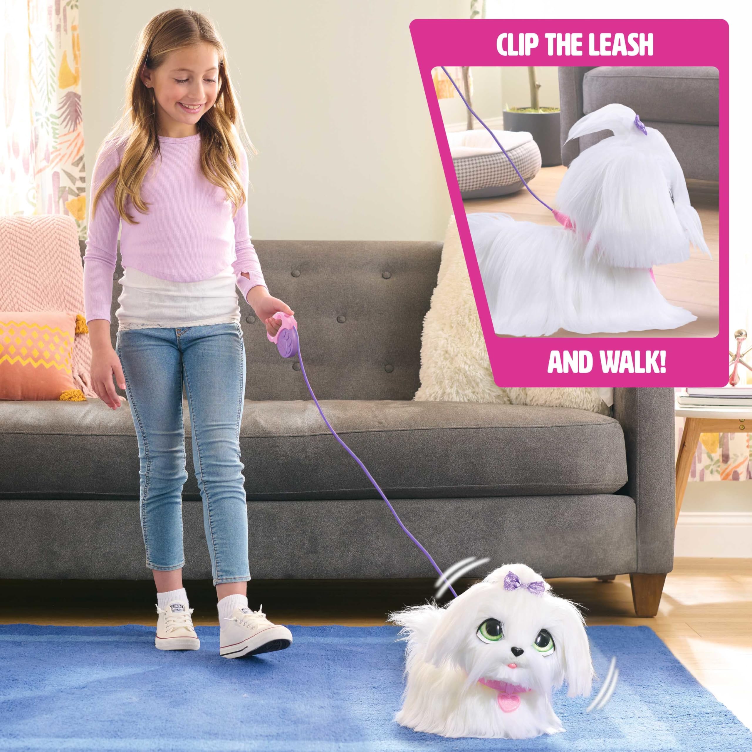 Foto 4 pulgar | Juguete Interactivo Furreal Gogo Walkin' Pup Maltese Kids 4+ - Venta Internacional.