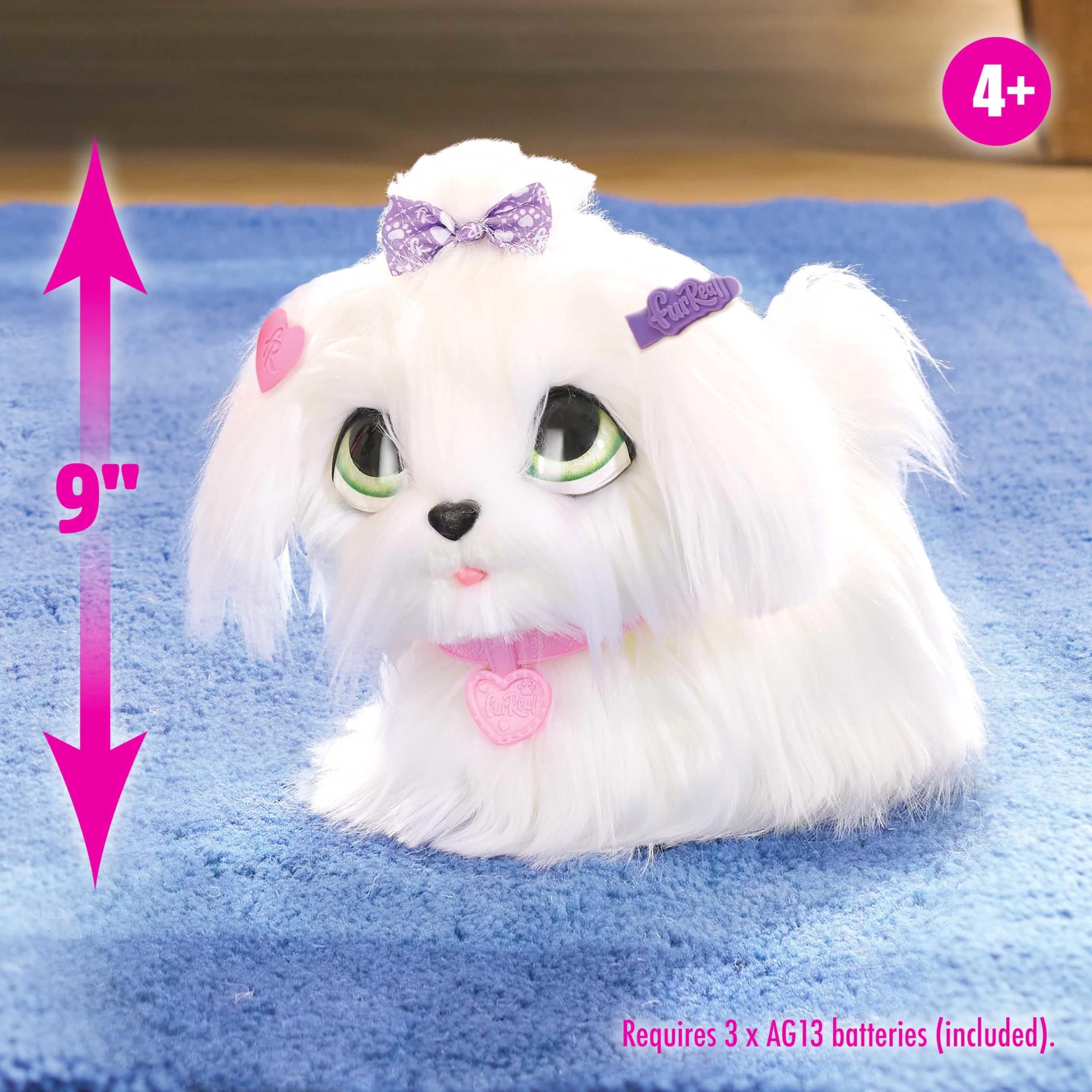 Foto 6 pulgar | Juguete Interactivo Furreal Gogo Walkin' Pup Maltese Kids 4+ - Venta Internacional.