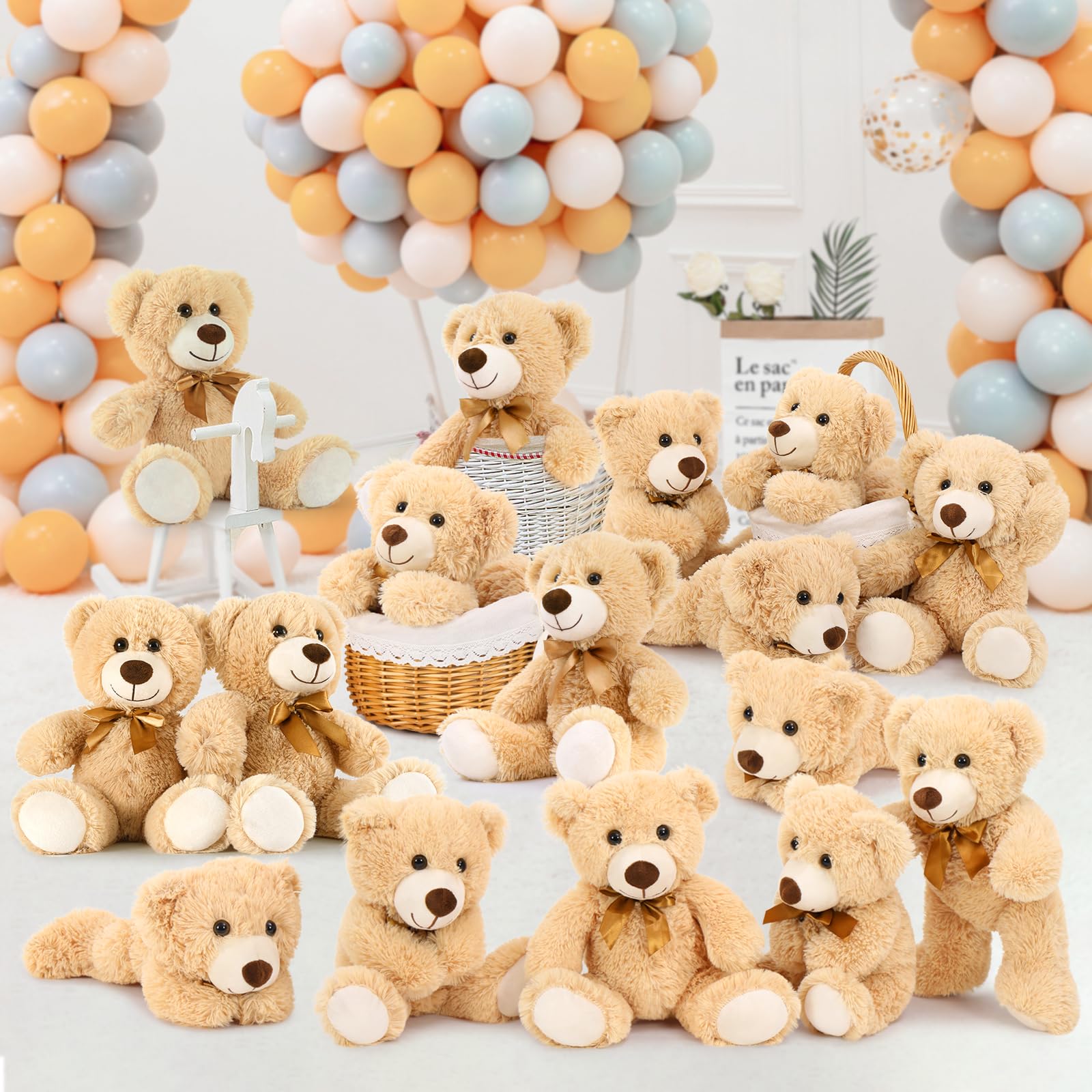 Foto 5 pulgar | Oso De Peluche Mao-golan De Peluche, 14 Pulgadas, 16 Unidades, Para Niños - Venta Internacional.