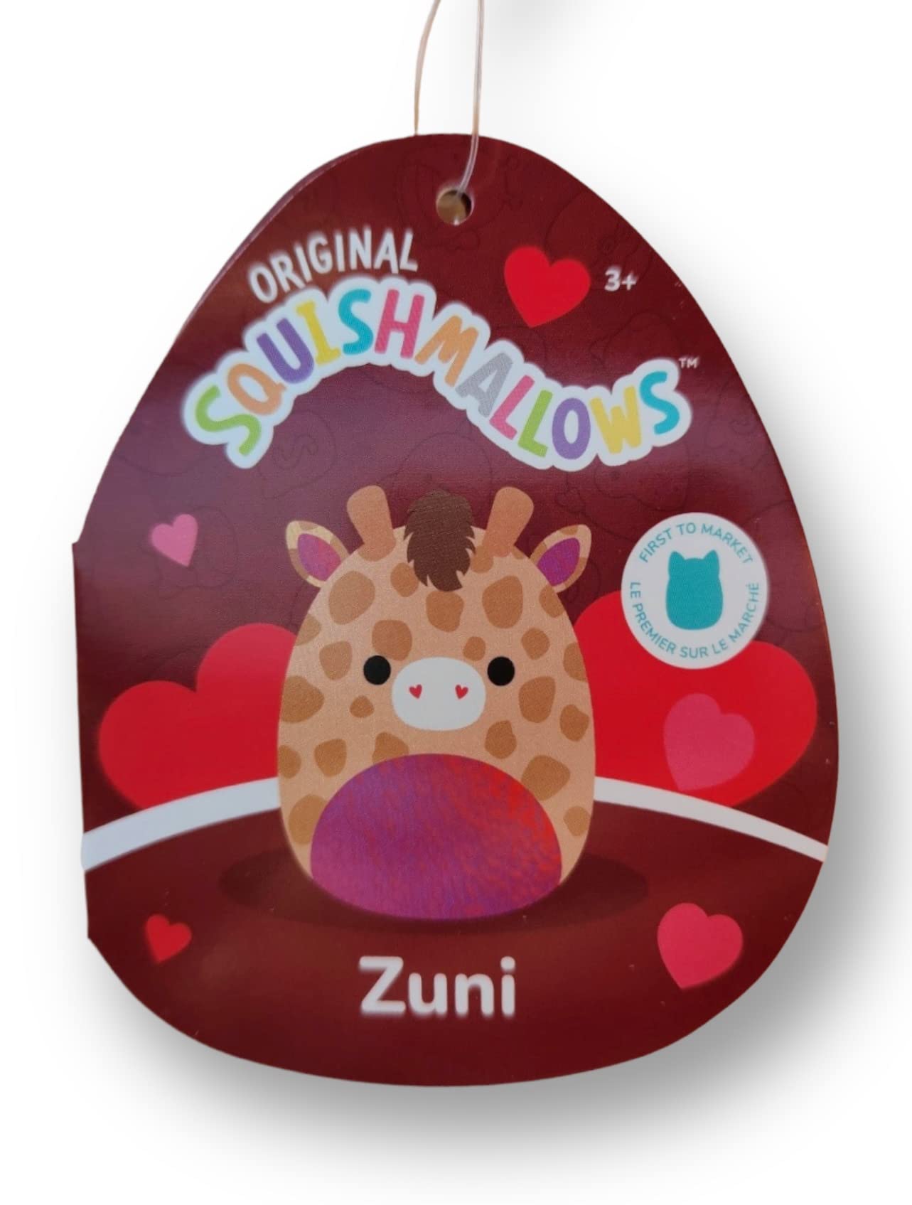 Foto 4 | Peluche Squishmallows Zuni Jirafa 40 Cm - Venta Internacional.