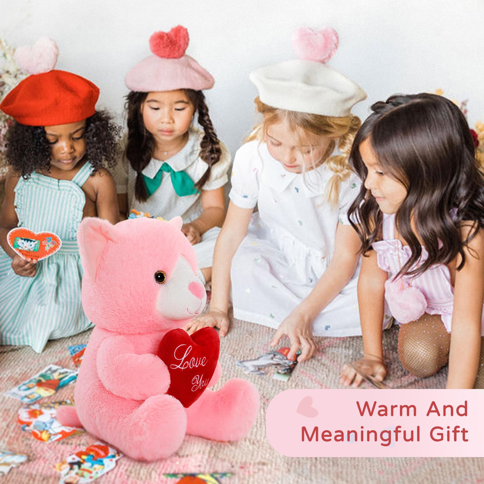 Foto 5 | Oso de Peluche Morismos con Corazón- Venta Internacional
