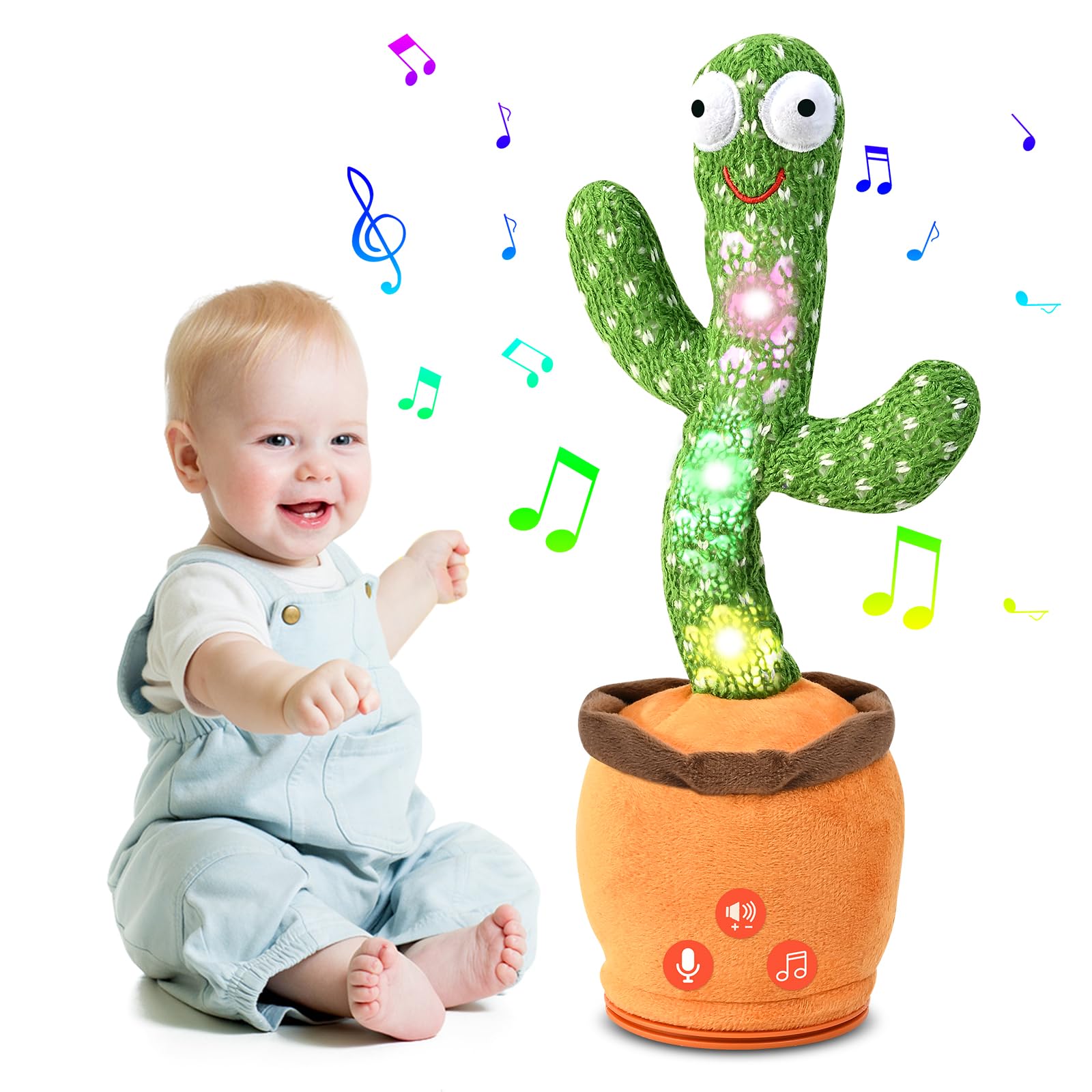 Cactues de Juguete Sanjoin con Sonido-Venta Internacional