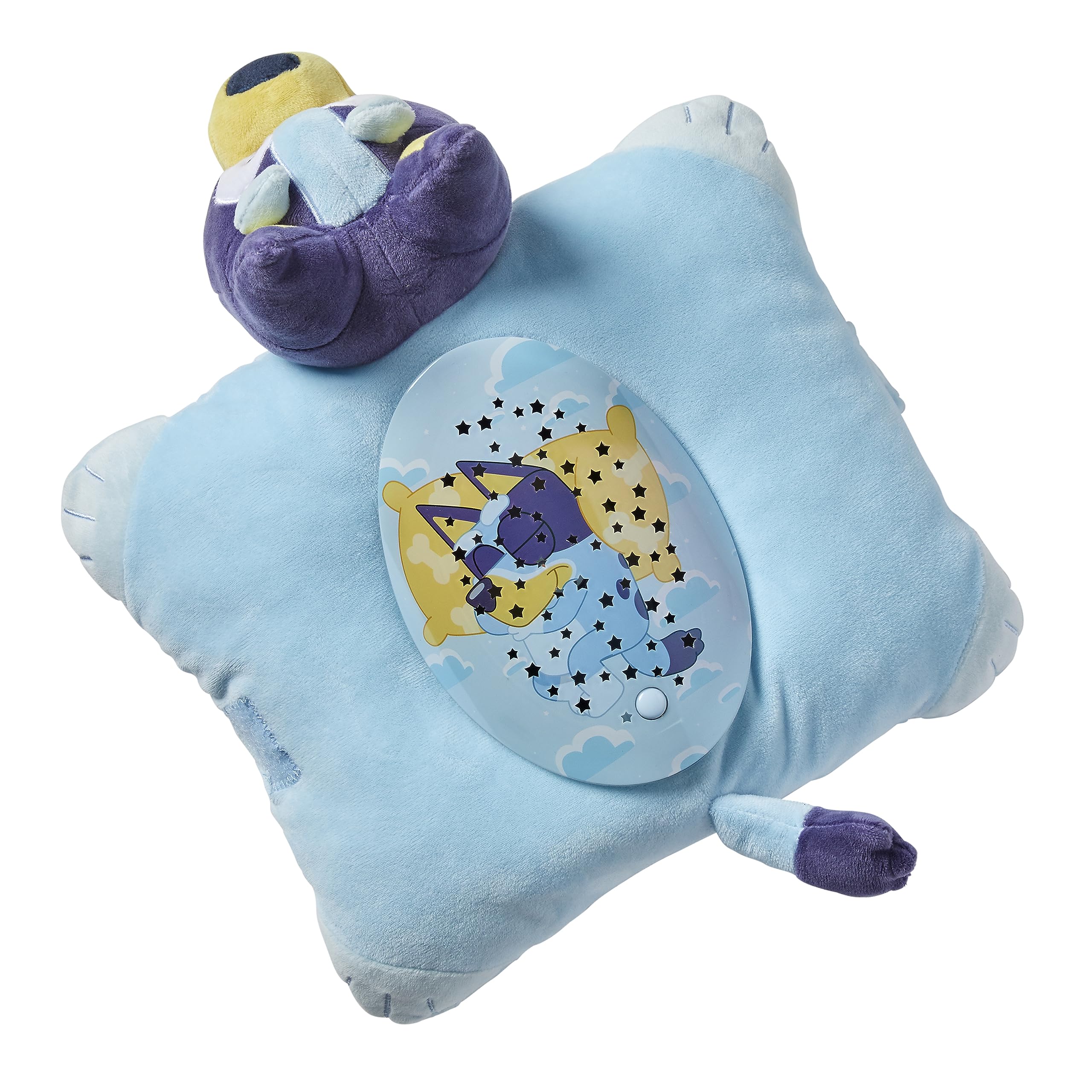 Foto 5 pulgar | Almohada De Peluche Para Mascotas Bluey Sleeptime Lite, 28 Cm - Venta Internacional.