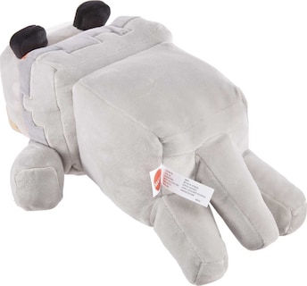 Foto 5 | Peluche De Lobo De Peluche Mattel Minecraft, 30 Cm, Coleccionable - Venta Internacional.