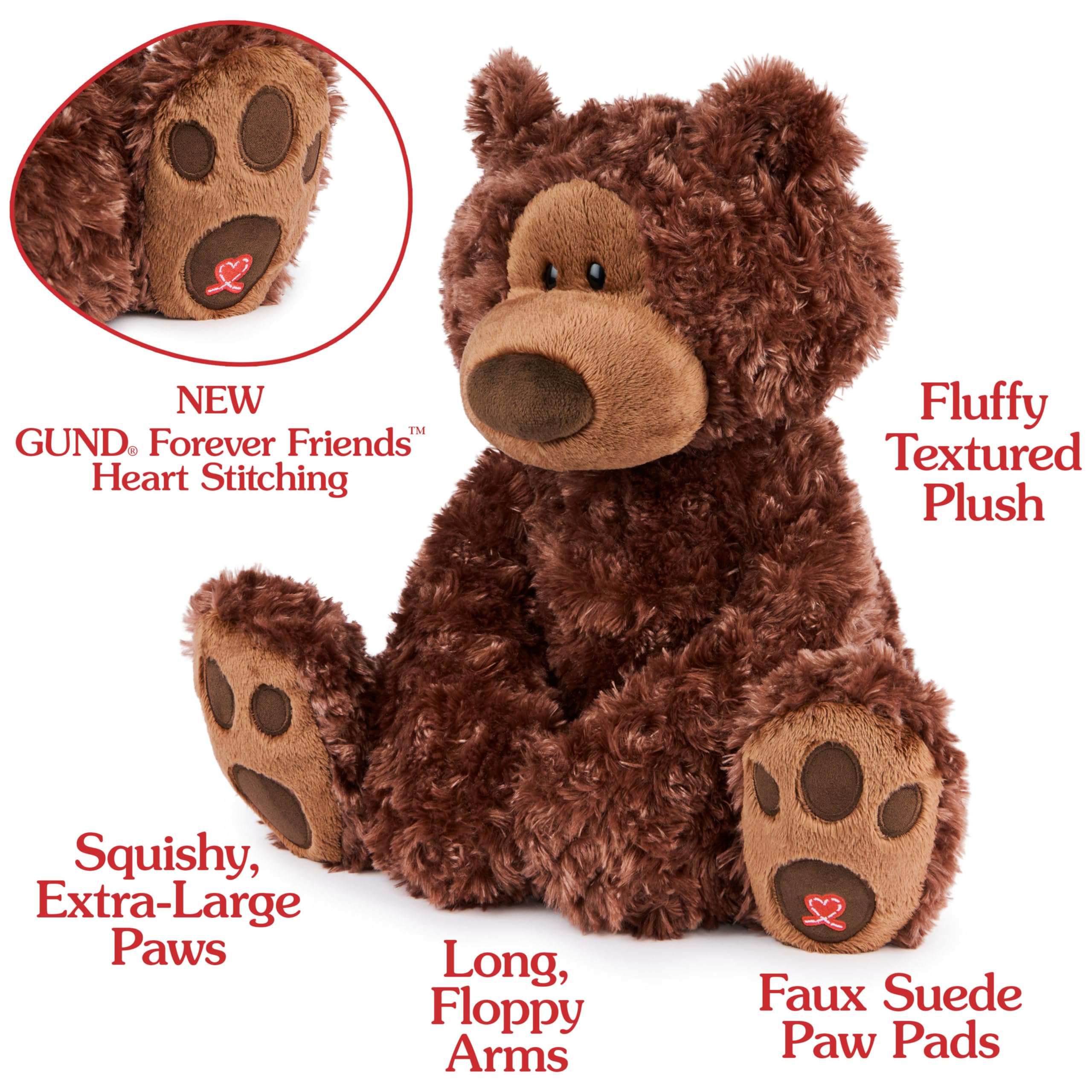 Foto 3 pulgar | Oso de Peluche Clásico Gund Philbin - Venta Internacional