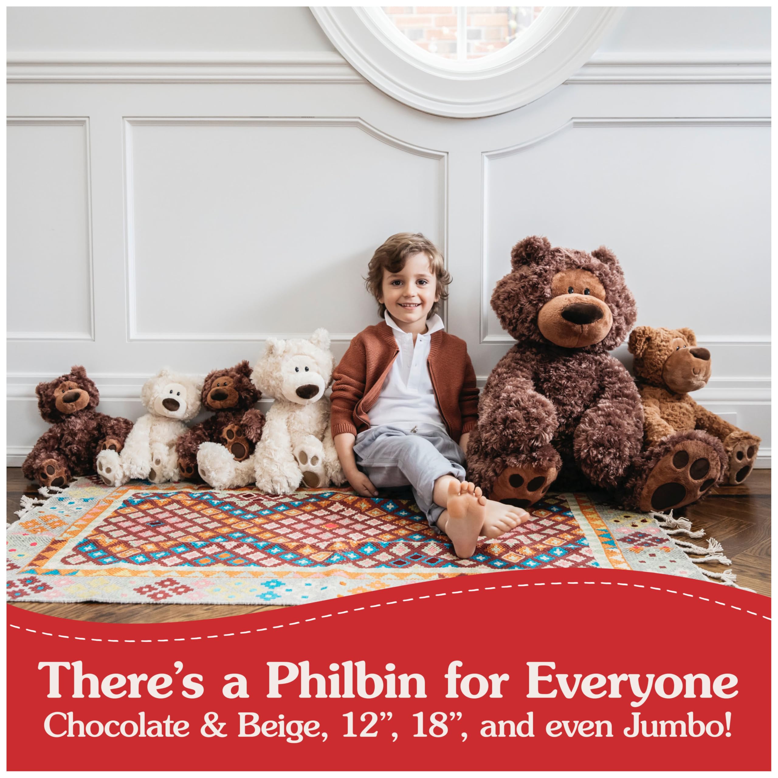 Foto 8 pulgar | Oso de Peluche Clásico Gund Philbin - Venta Internacional