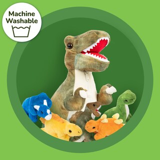 Foto 5 | Set de Peluched Prextex Dinosaur T-rex 5 Piezas - Venta Internacional