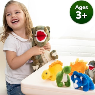 Foto 6 | Set de Peluched Prextex Dinosaur T-rex 5 Piezas - Venta Internacional