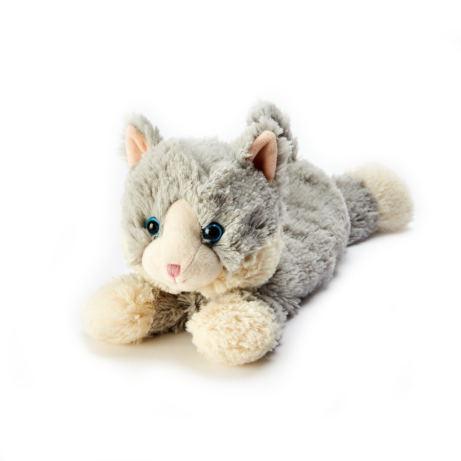 Peluche Warmies Gato Gris Acogedor - Venta Internacional