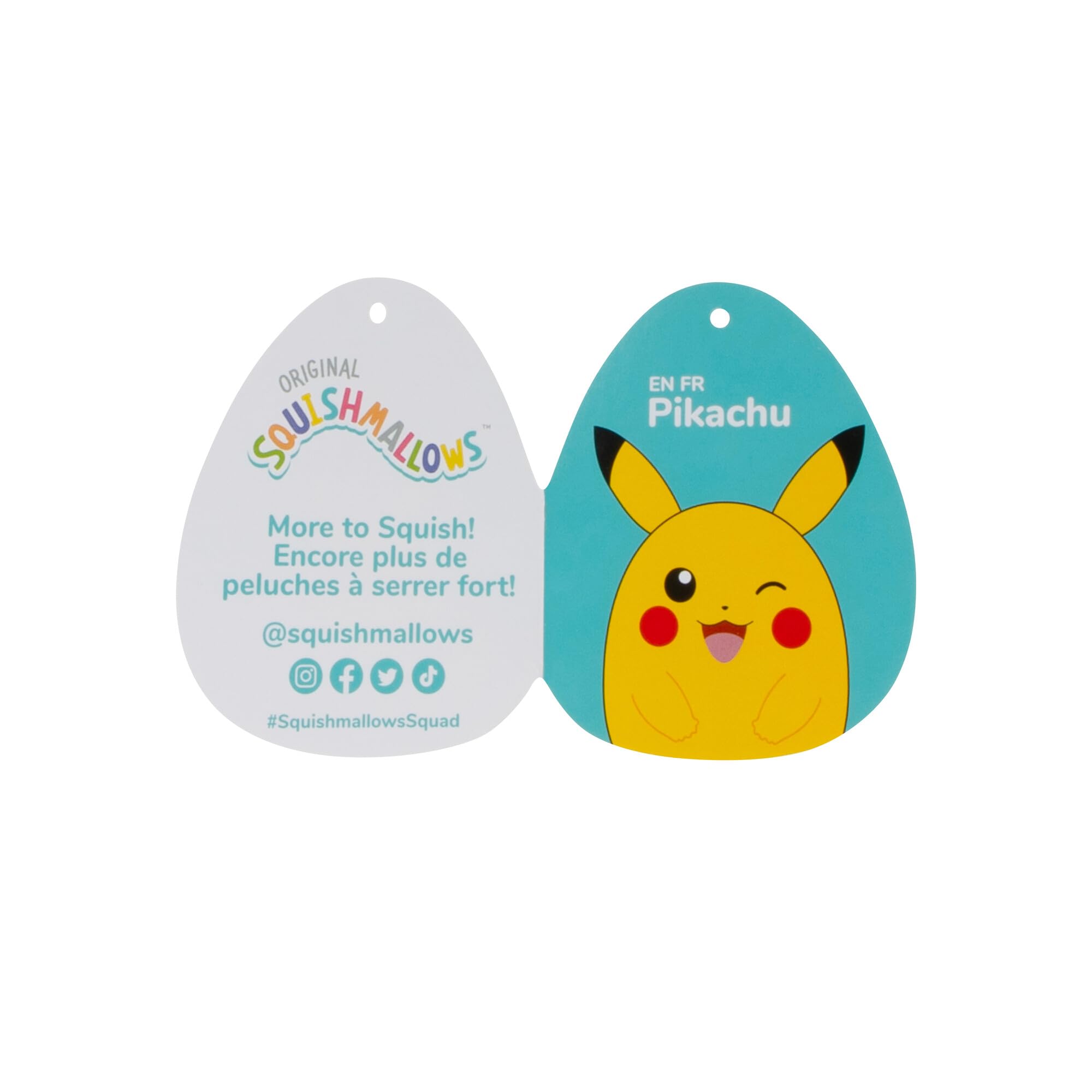 Foto 4 pulgar | Peluche Squishmallows Original Winking Pikachu 35 Cm - Venta Internacional.